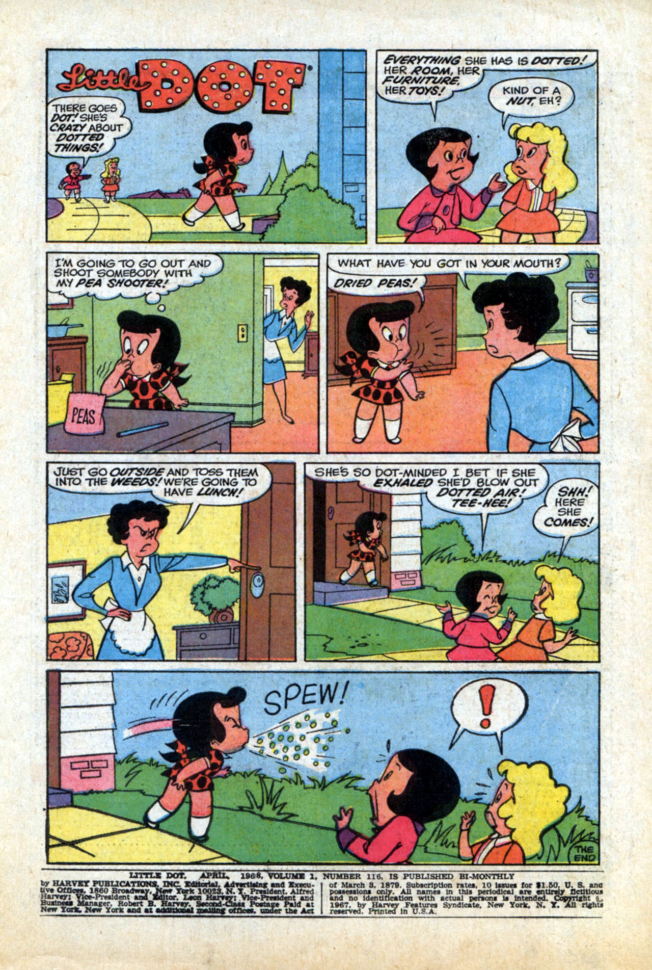 Read online Little Dot (1953) comic -  Issue #116 - 3