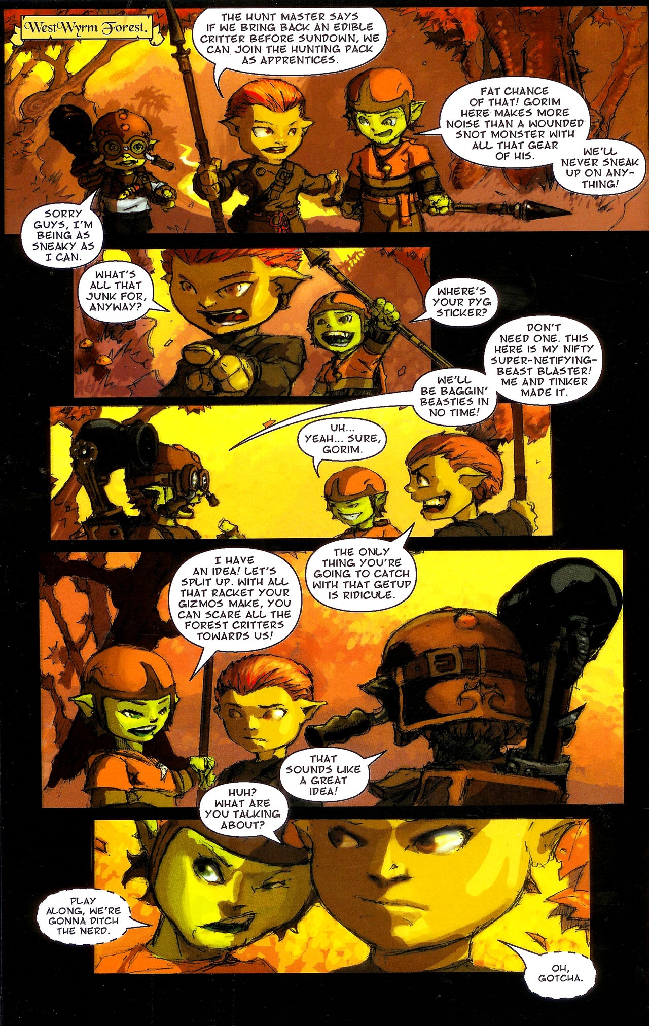 Read online Goblin Chronicles comic -  Issue #1 - 12