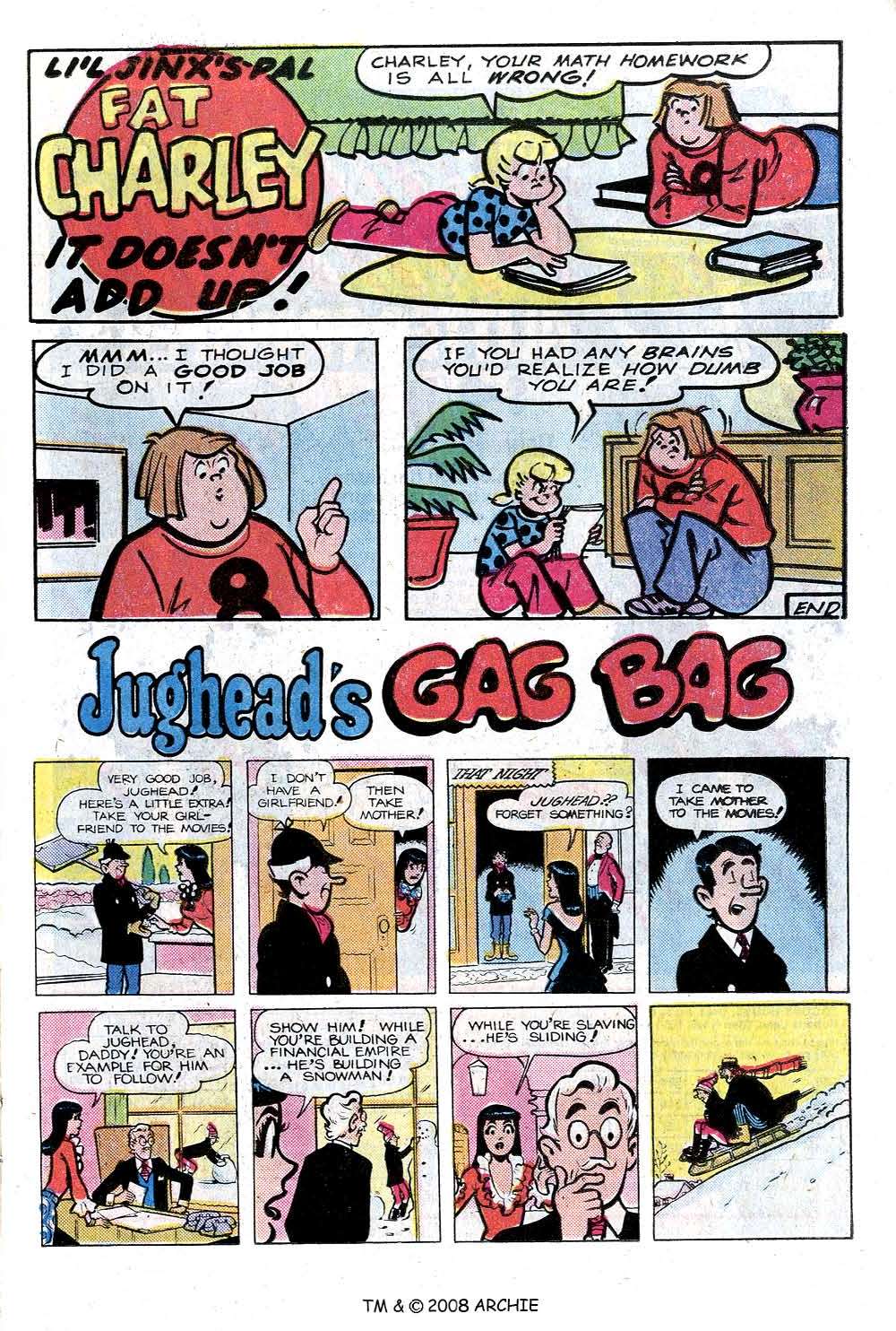 Read online Jughead (1965) comic -  Issue #284 - 11