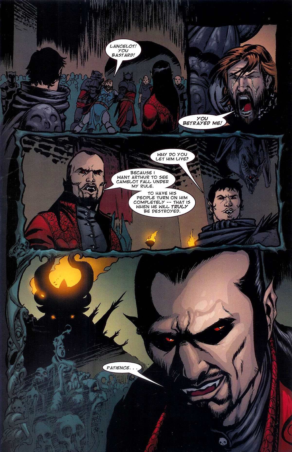 Read online Dracula vs King Arthur comic -  Issue #3 - 36