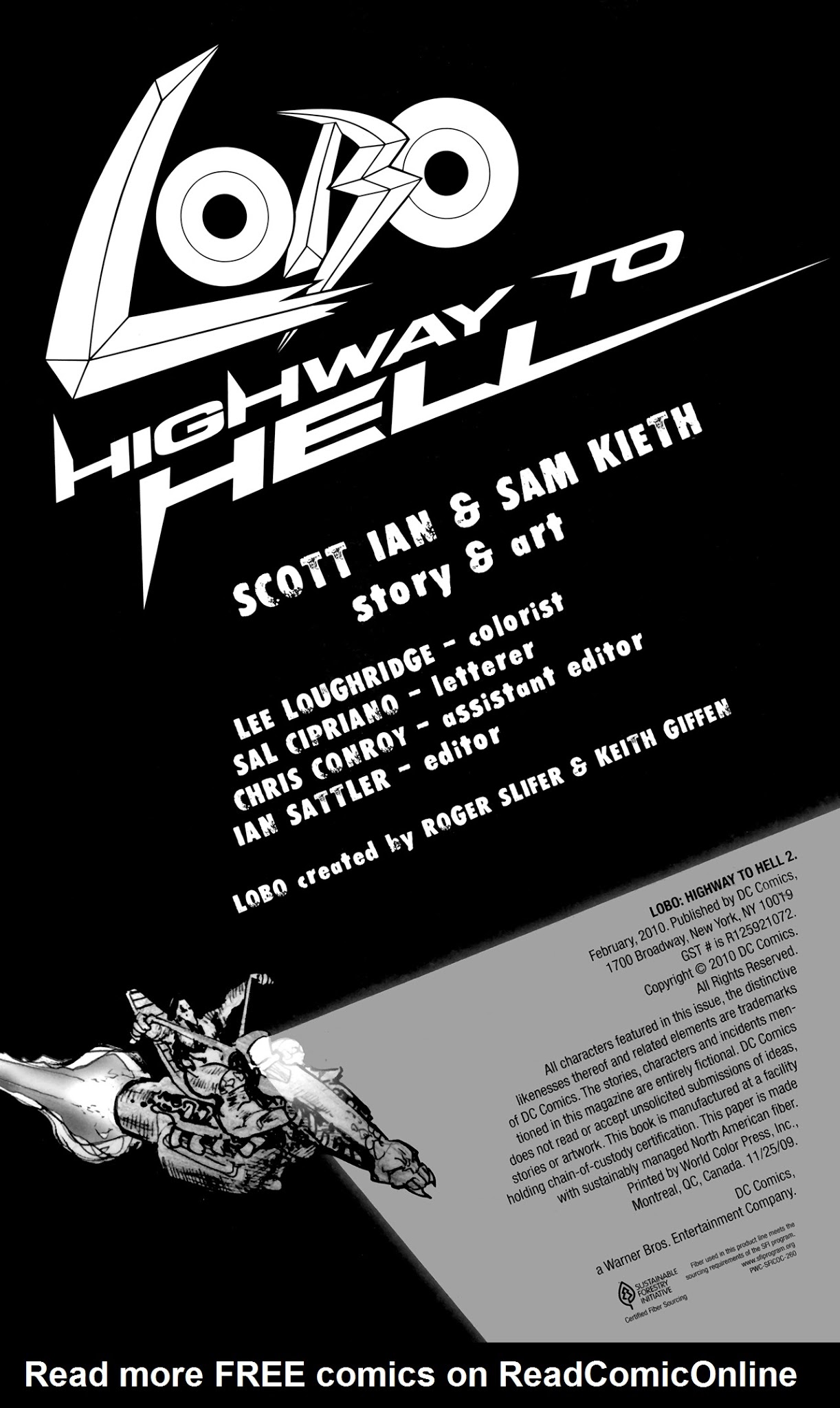 Read online Lobo: Highway to Hell comic -  Issue #2 - 2