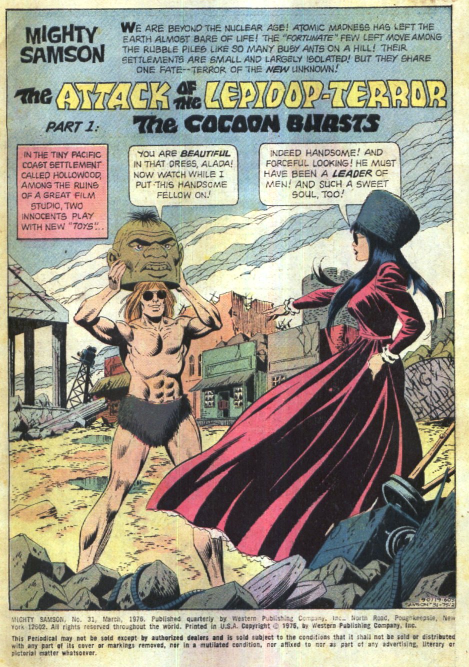 Read online Mighty Samson (1964) comic -  Issue #31 - 3
