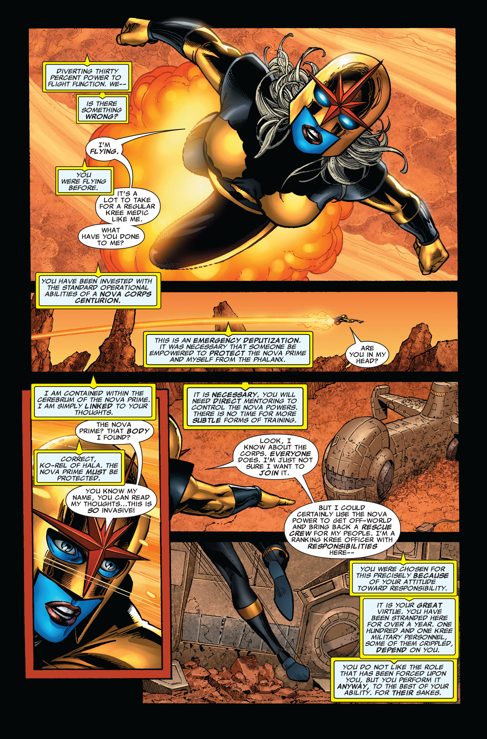 Read online Nova (2007) comic -  Issue #5 - 7