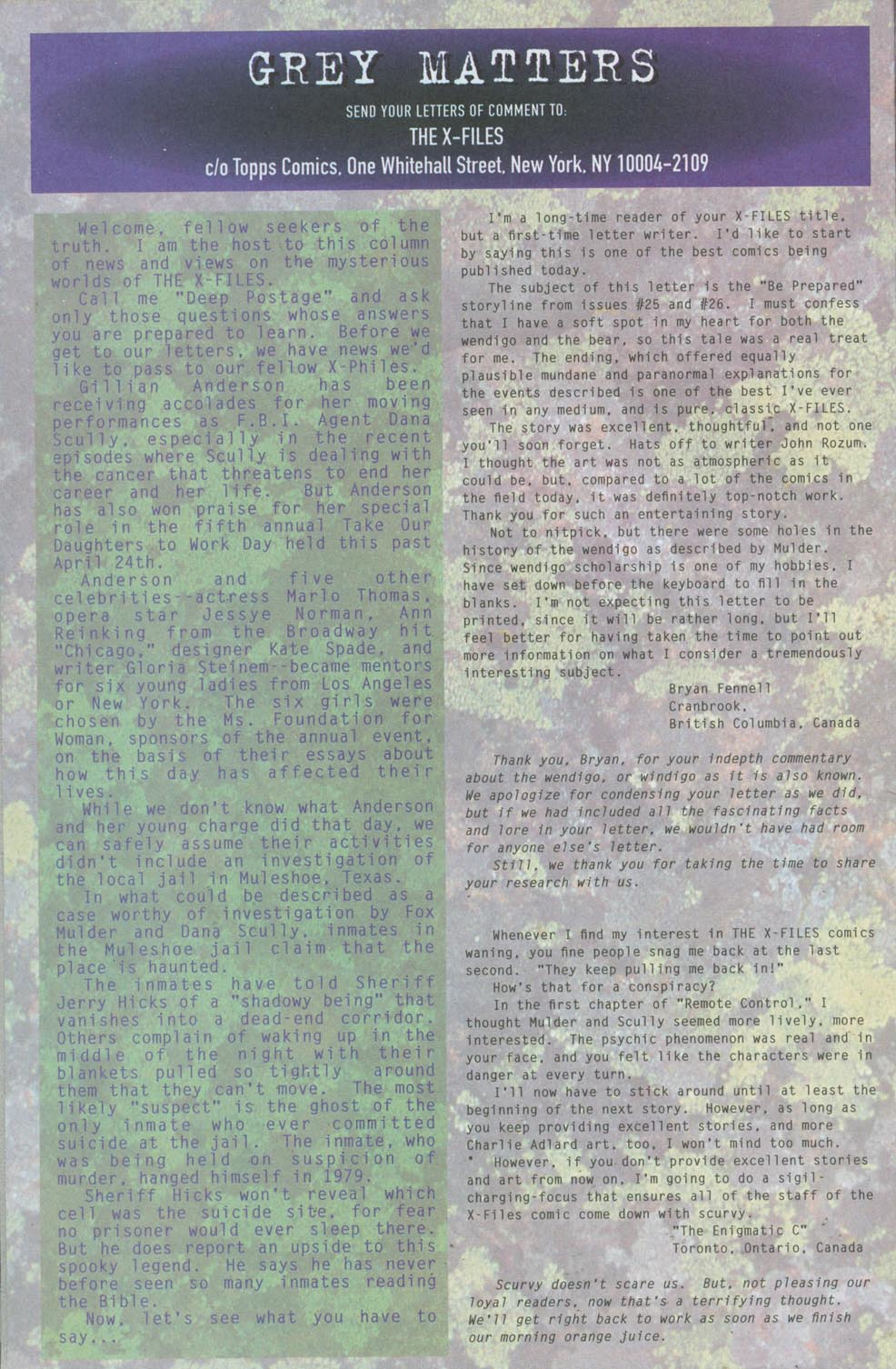 Read online The X-Files (1995) comic -  Issue #30 - 25