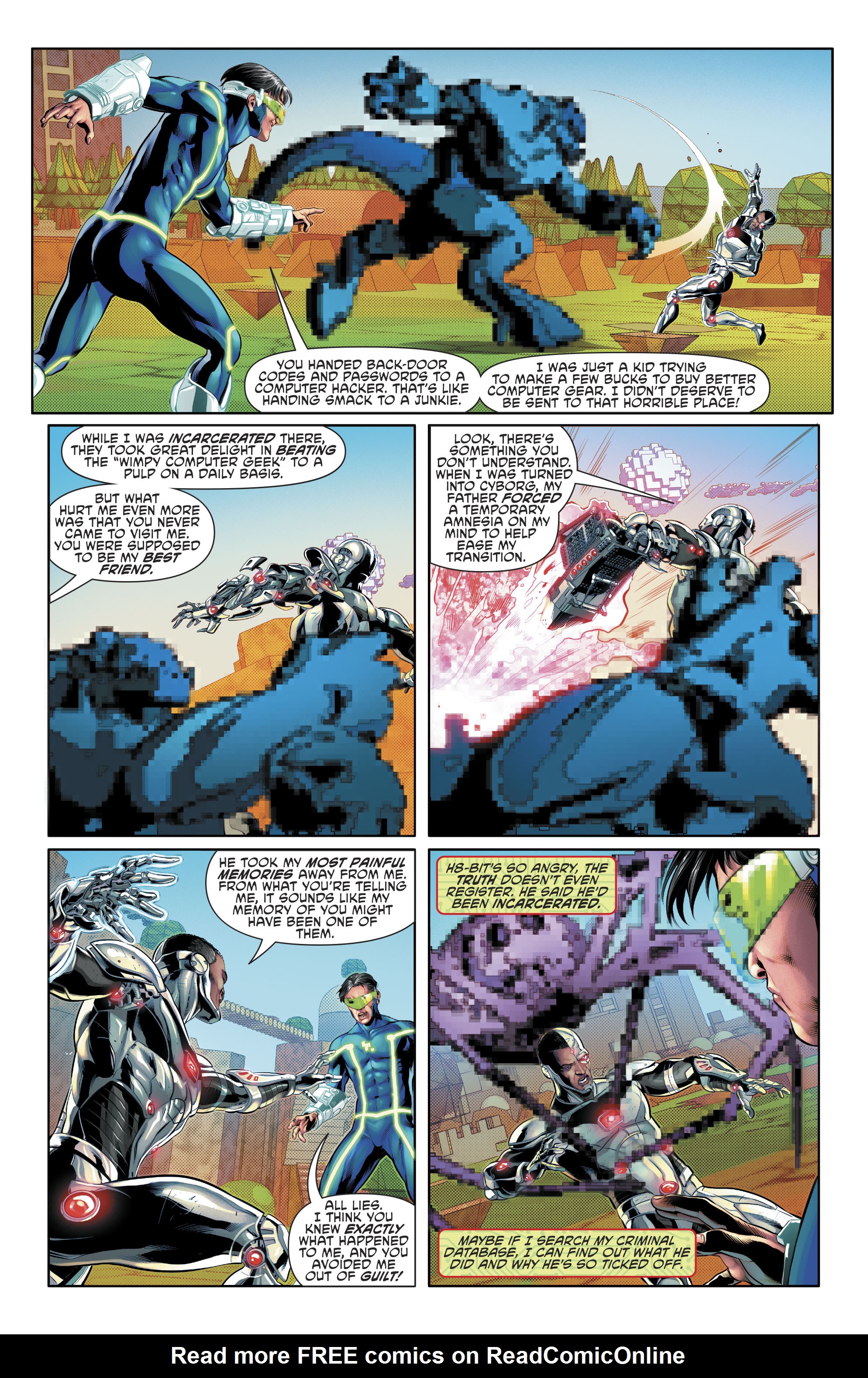 Read online Cyborg (2016) comic -  Issue #11 - 15
