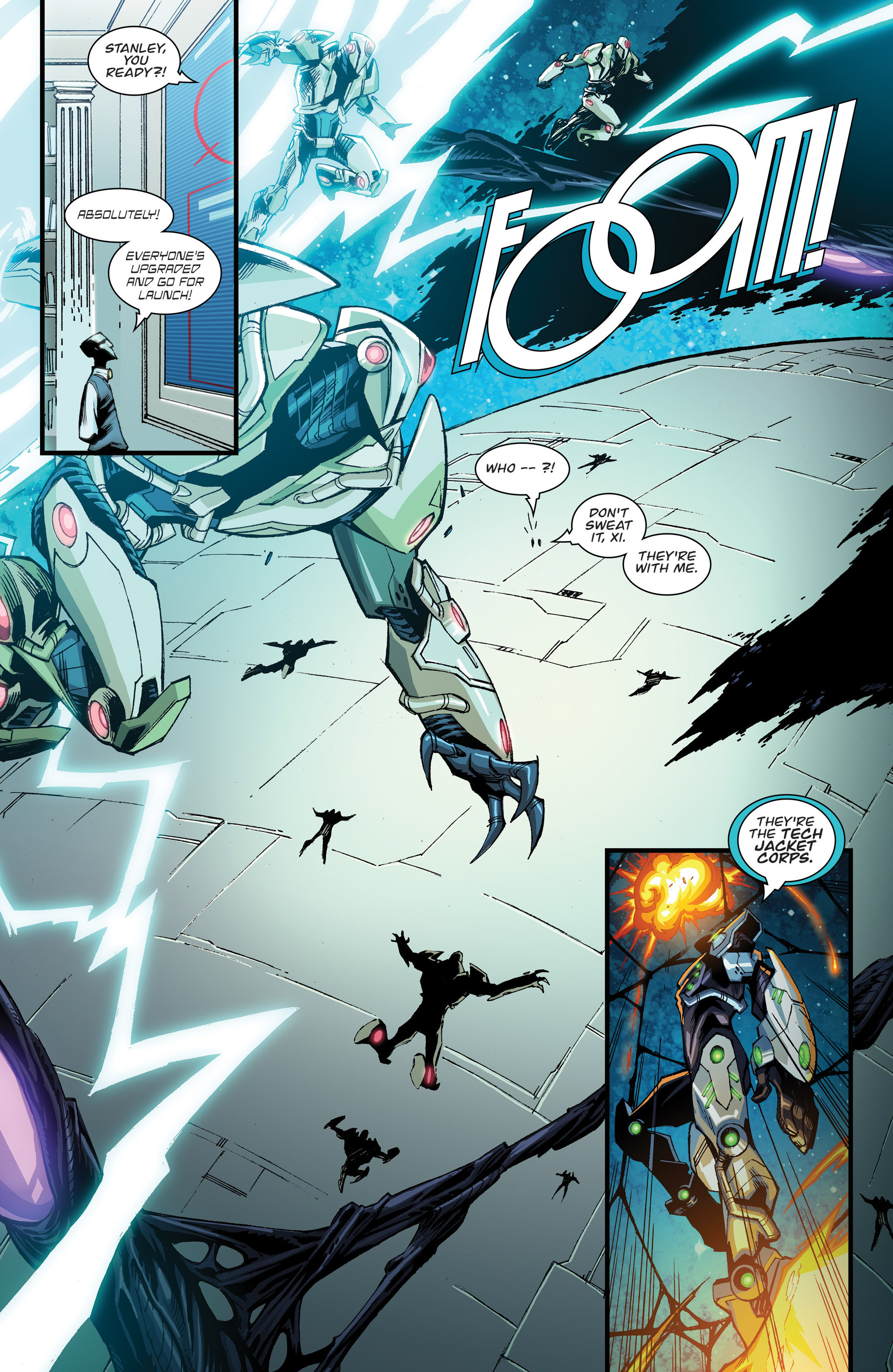 Read online Tech Jacket (2014) comic -  Issue #10 - 17