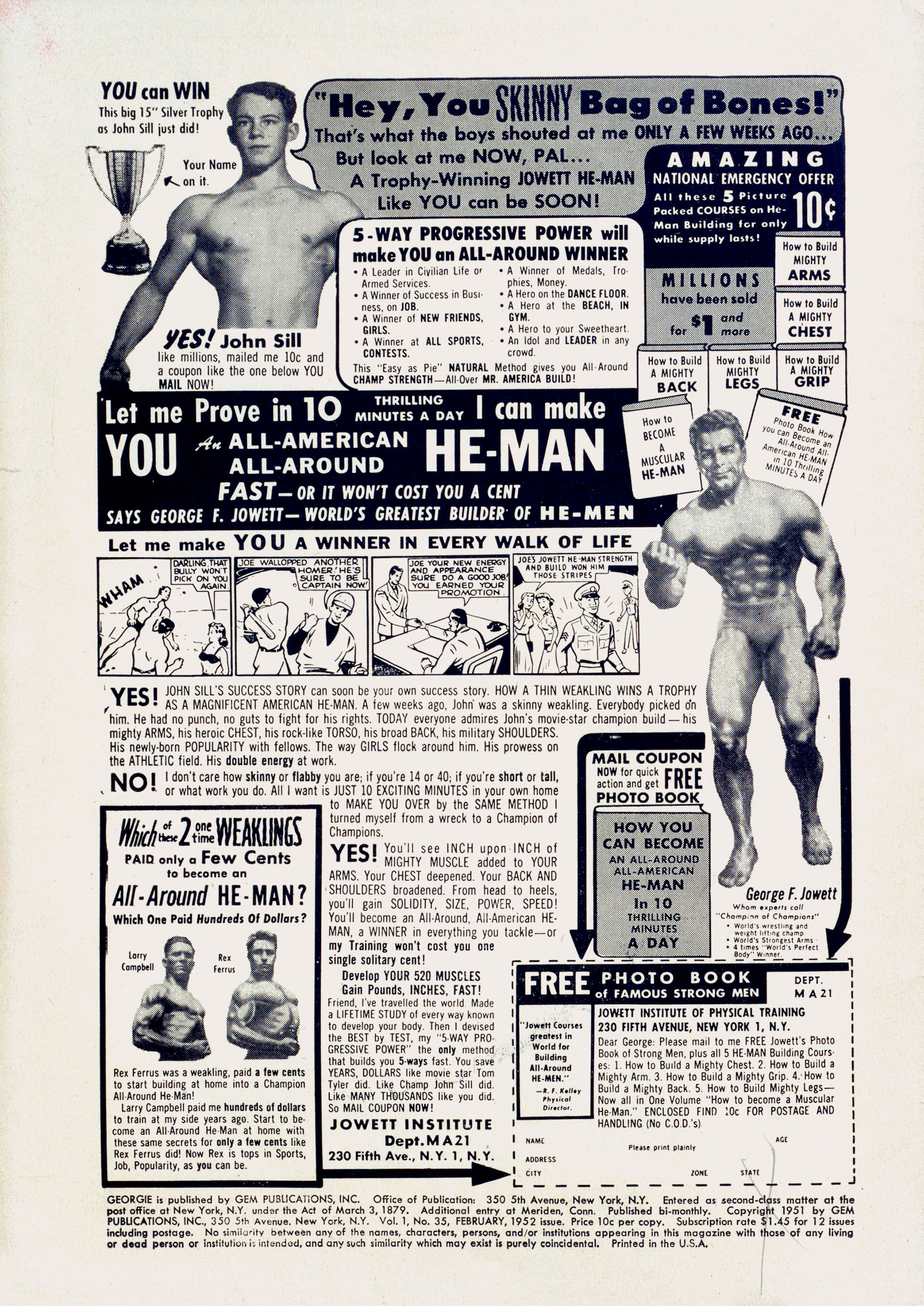 Read online Georgie Comics (1949) comic -  Issue #35 - 2