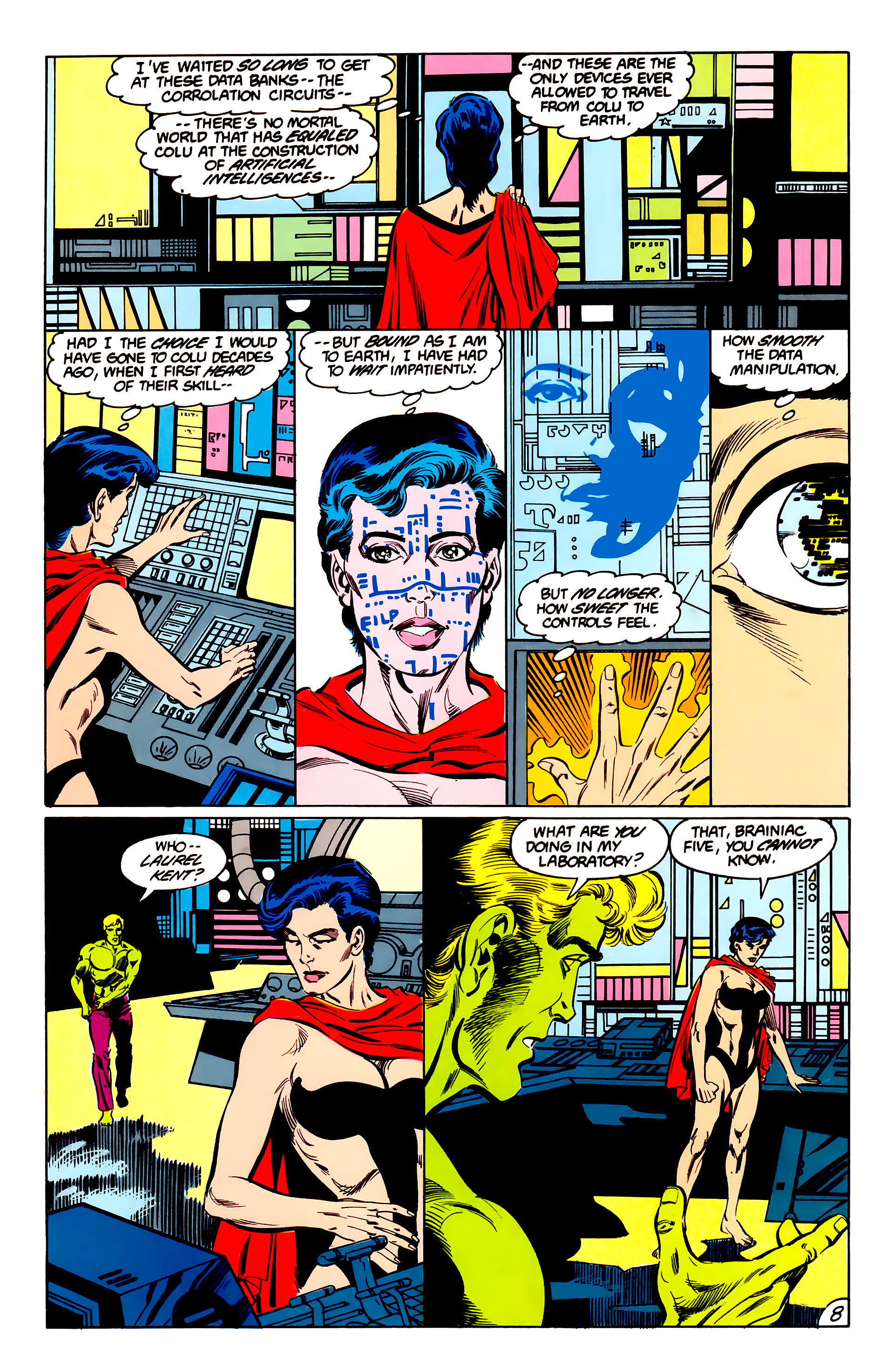 Read online Legion of Super-Heroes (1984) comic -  Issue #42 - 9