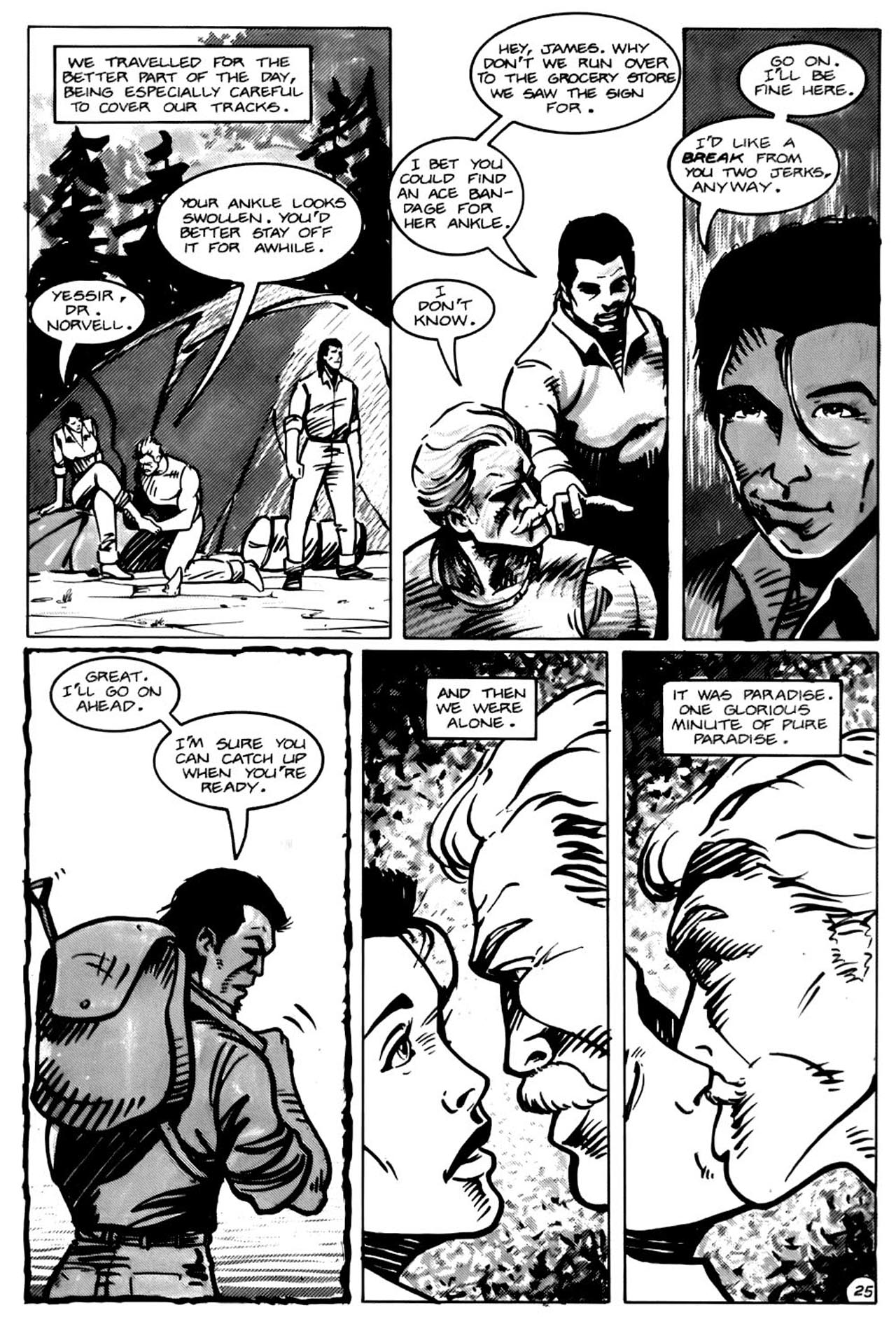 Read online Planet of the Apes (1990) comic -  Issue #16 - 27