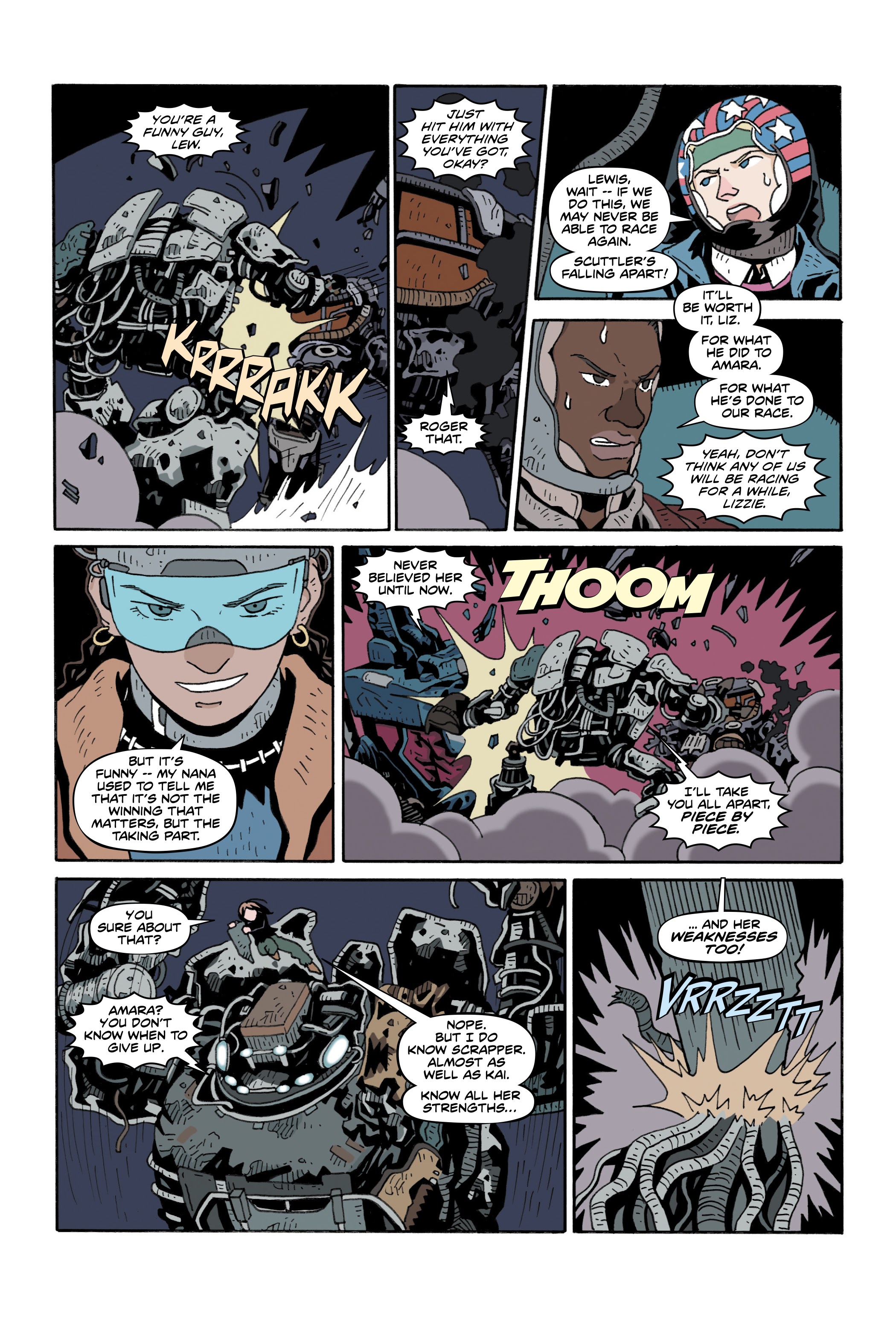 Read online Pacific Rim: Amara comic -  Issue # TPB - 72