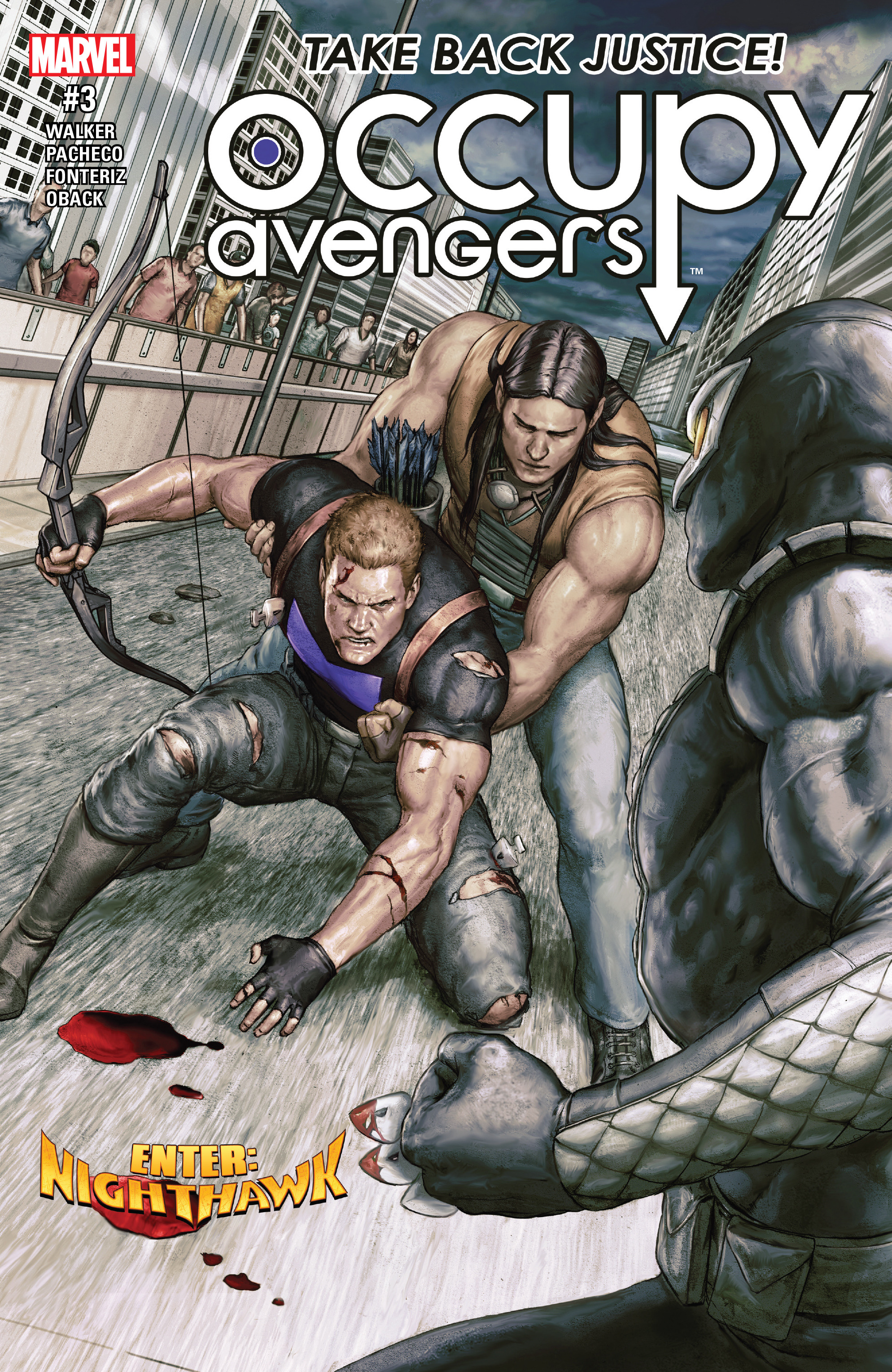 Read online Occupy Avengers comic -  Issue #3 - 1