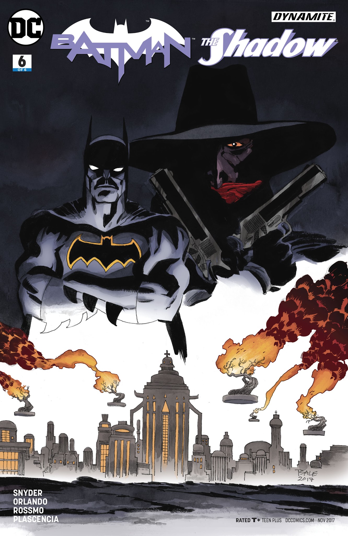 Read online Batman/Shadow comic -  Issue #6 - 4