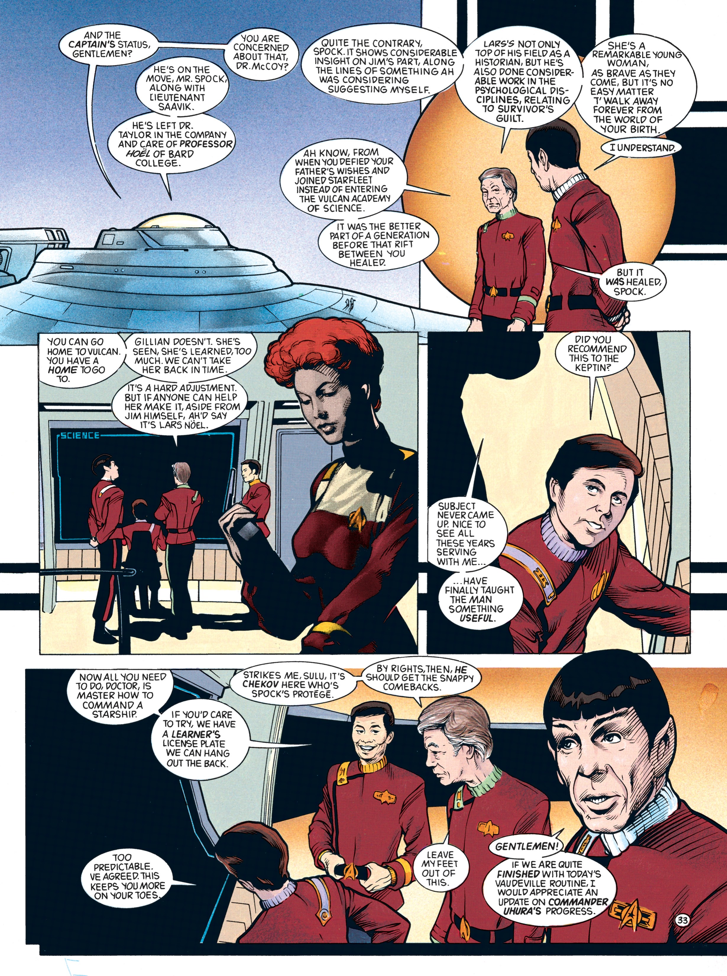 Read online Star Trek: Debt of Honor Facsimile Edition comic -  Issue # TPB - 36