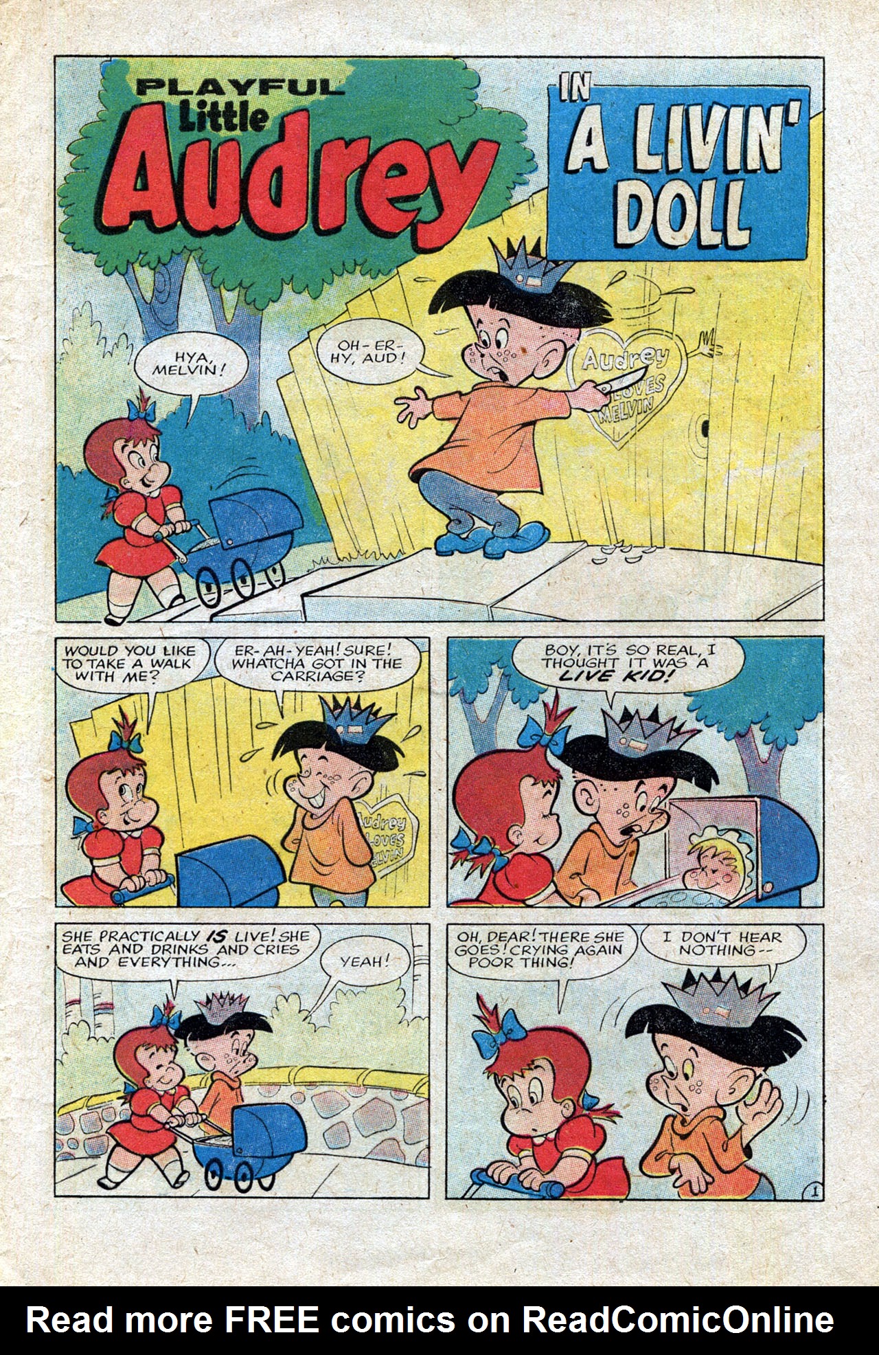 Read online Playful Little Audrey comic -  Issue #9 - 5