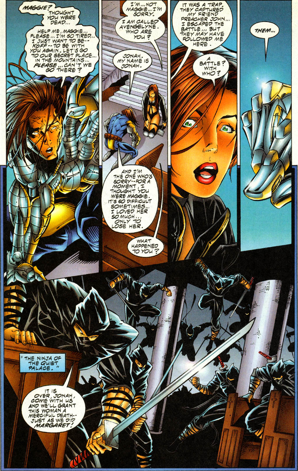Read online Avengelyne (1996) comic -  Issue #4 - 9