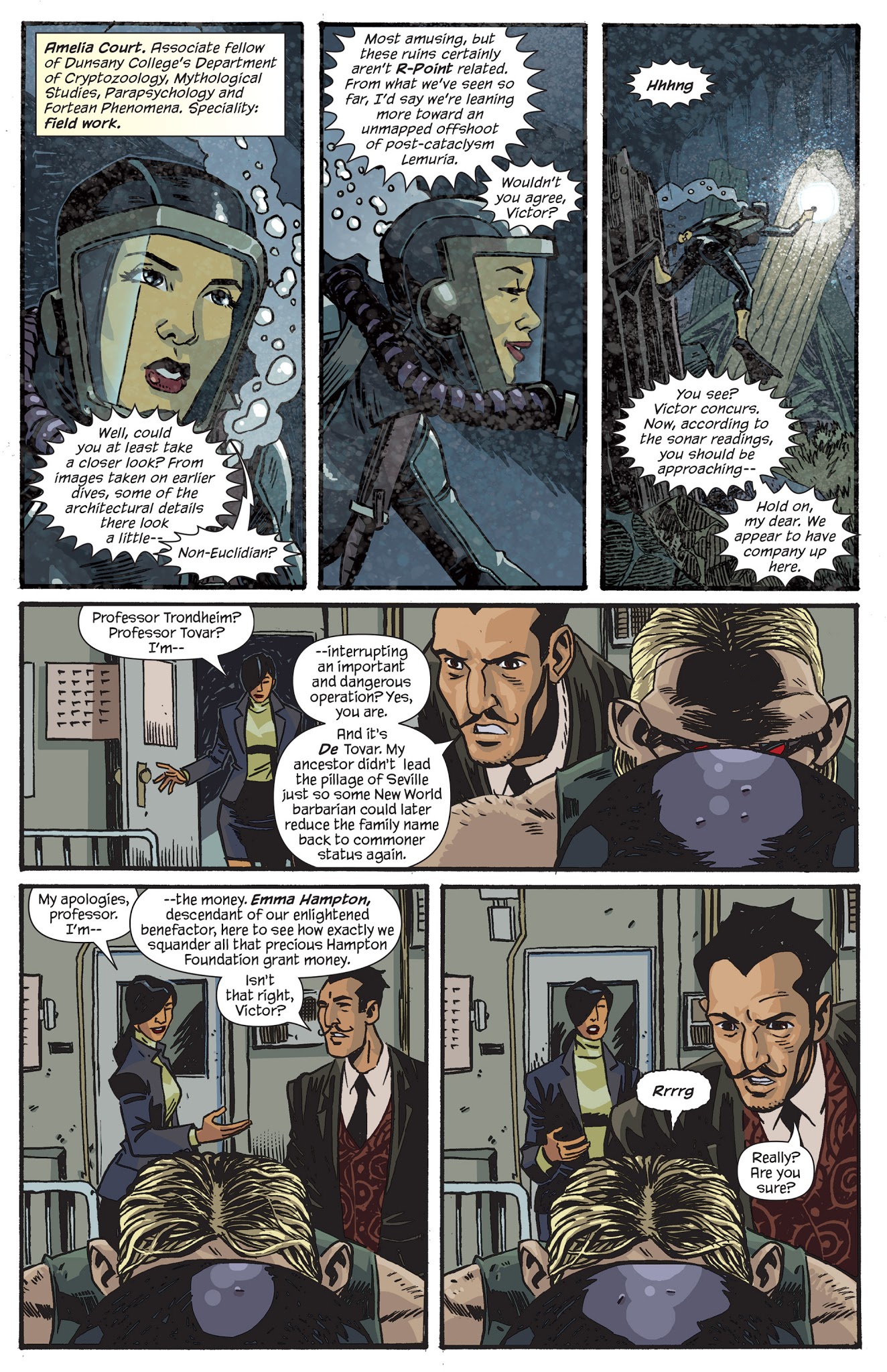 Read online Dept of Monsterology comic -  Issue #1 - 4