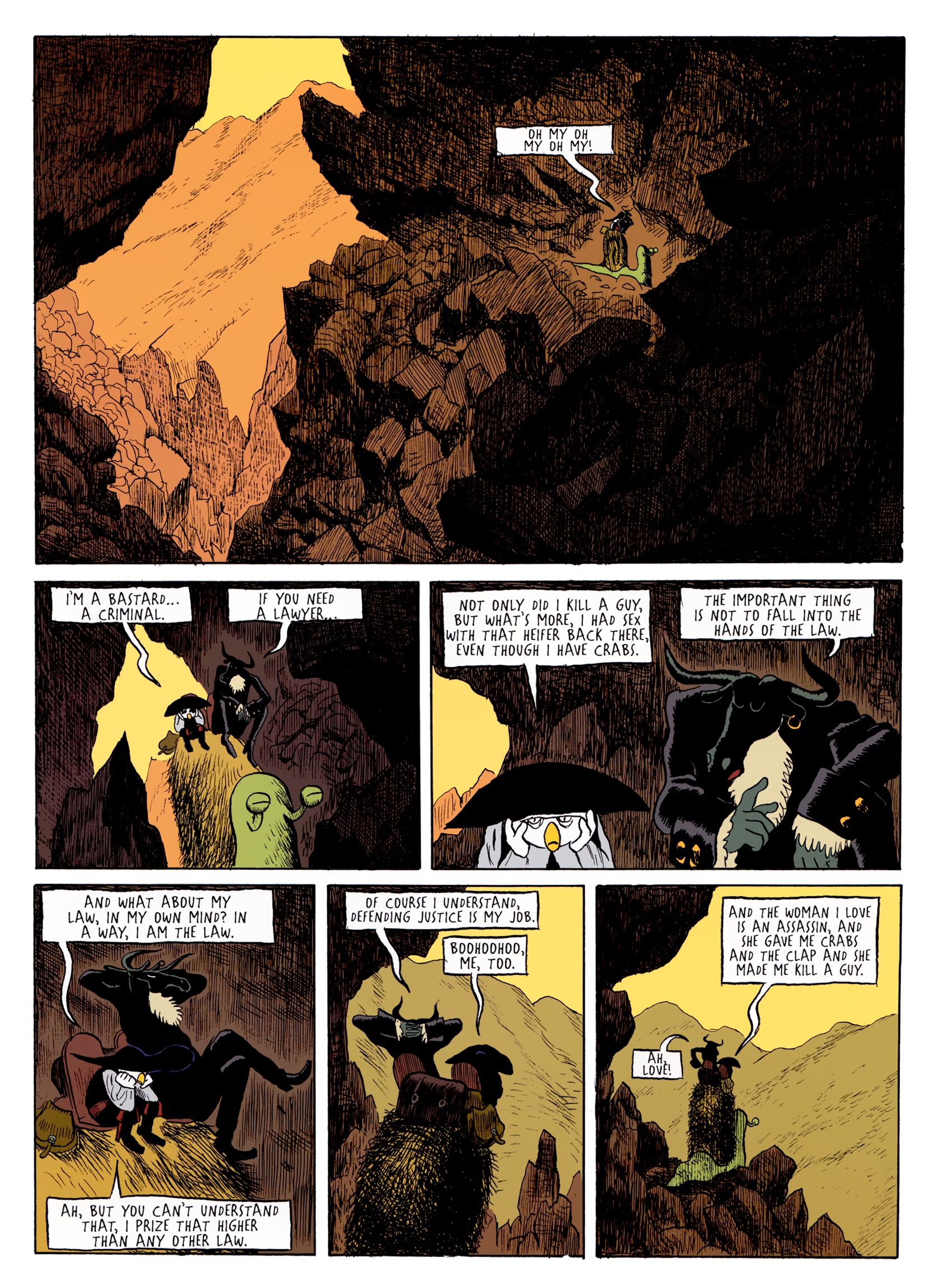 Read online Dungeon - The Early Years comic -  Issue # TPB 2 - 33