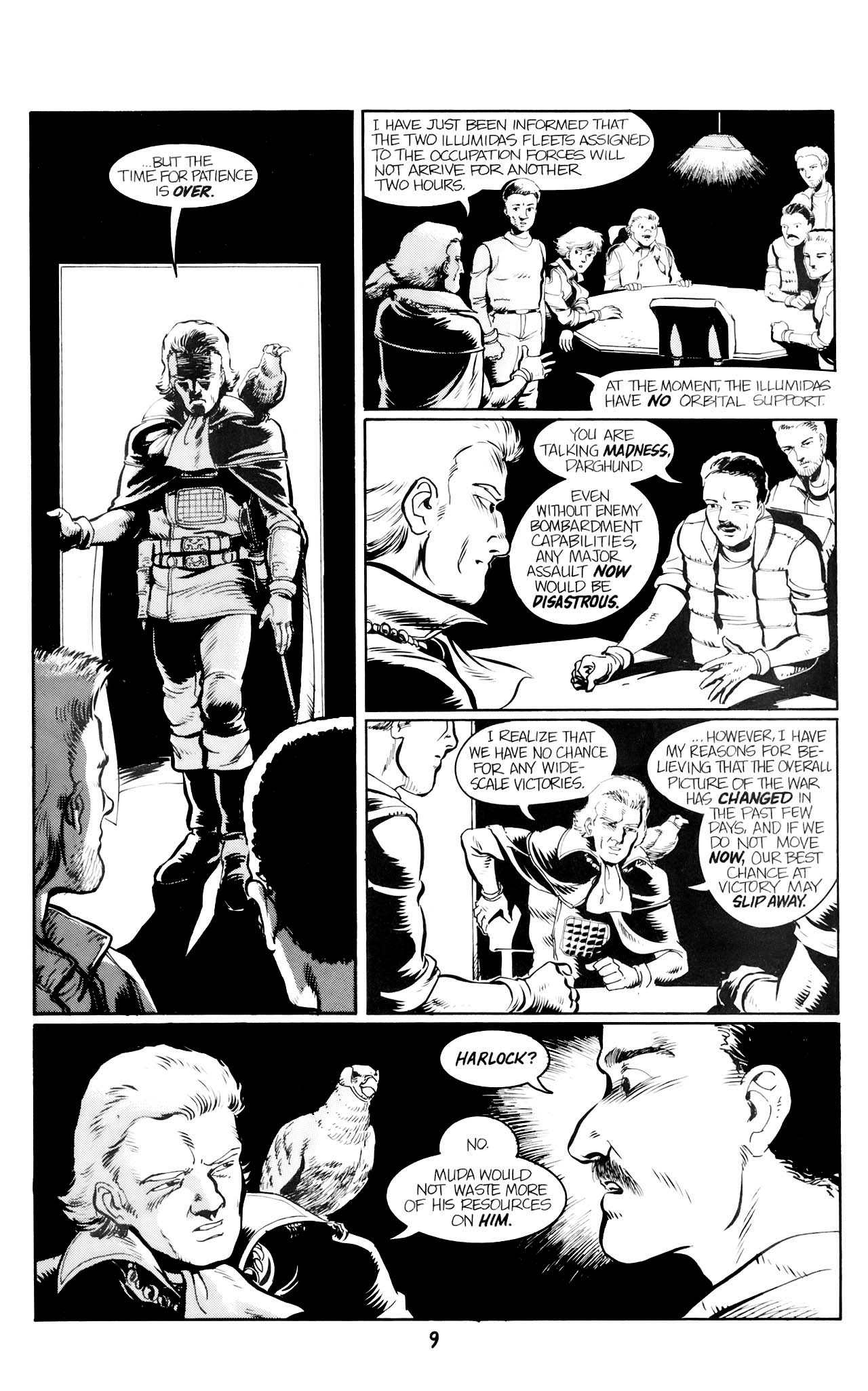 Read online Captain Harlock: Deathshadow Rising comic -  Issue #5 - 11