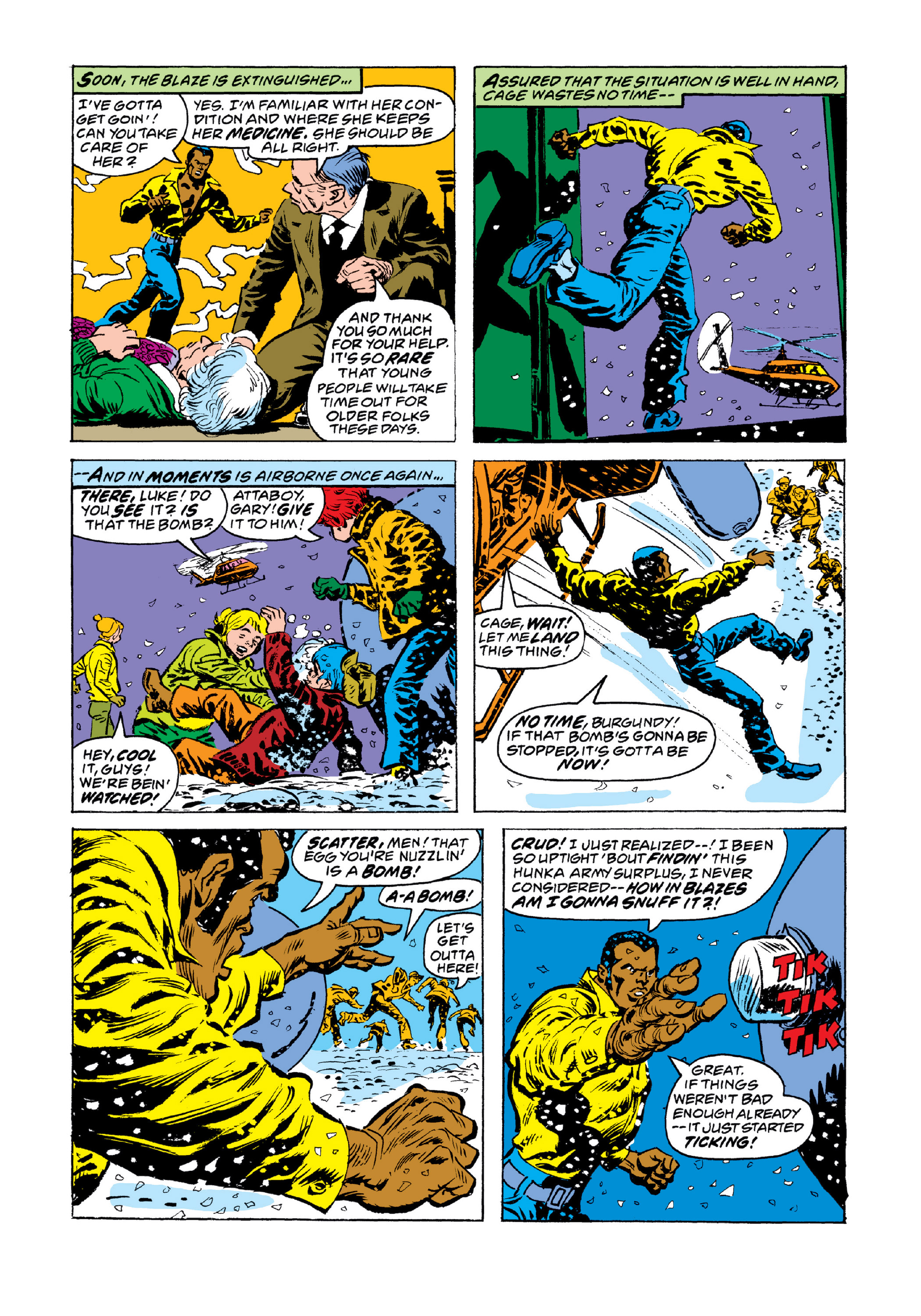 Read online Marvel Masterworks: Luke Cage, Power Man comic -  Issue # TPB 3 (Part 3) - 97