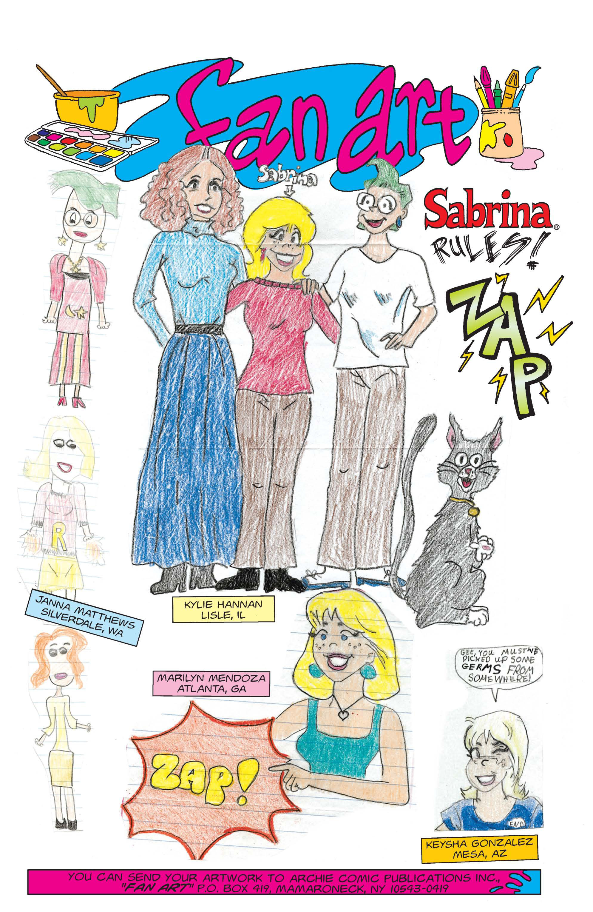 Read online Sabrina the Teenage Witch (1997) comic -  Issue #8 - 8