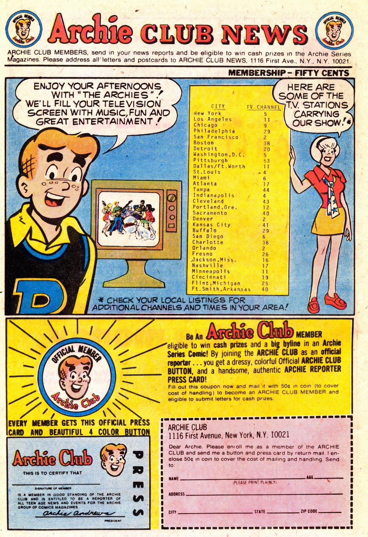 Read online Reggie and Me (1966) comic -  Issue #95 - 26