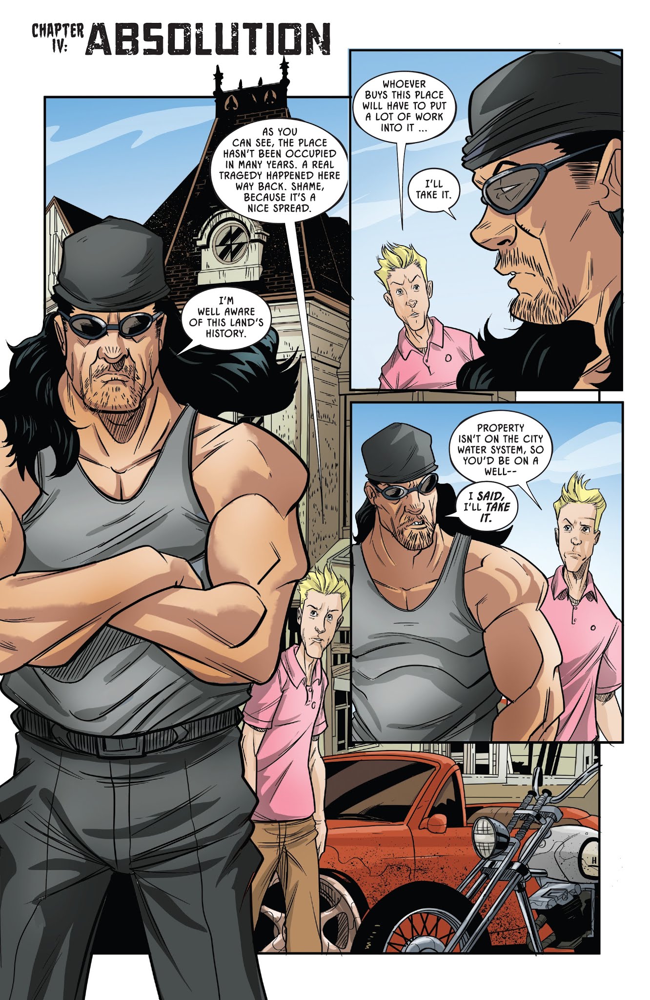 Read online WWE: Undertaker comic -  Issue # TPB - 84