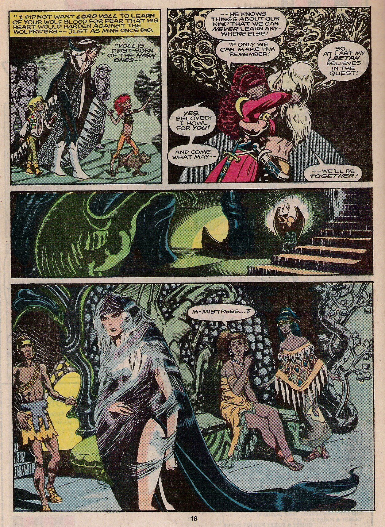 Read online ElfQuest comic -  Issue #21 - 19