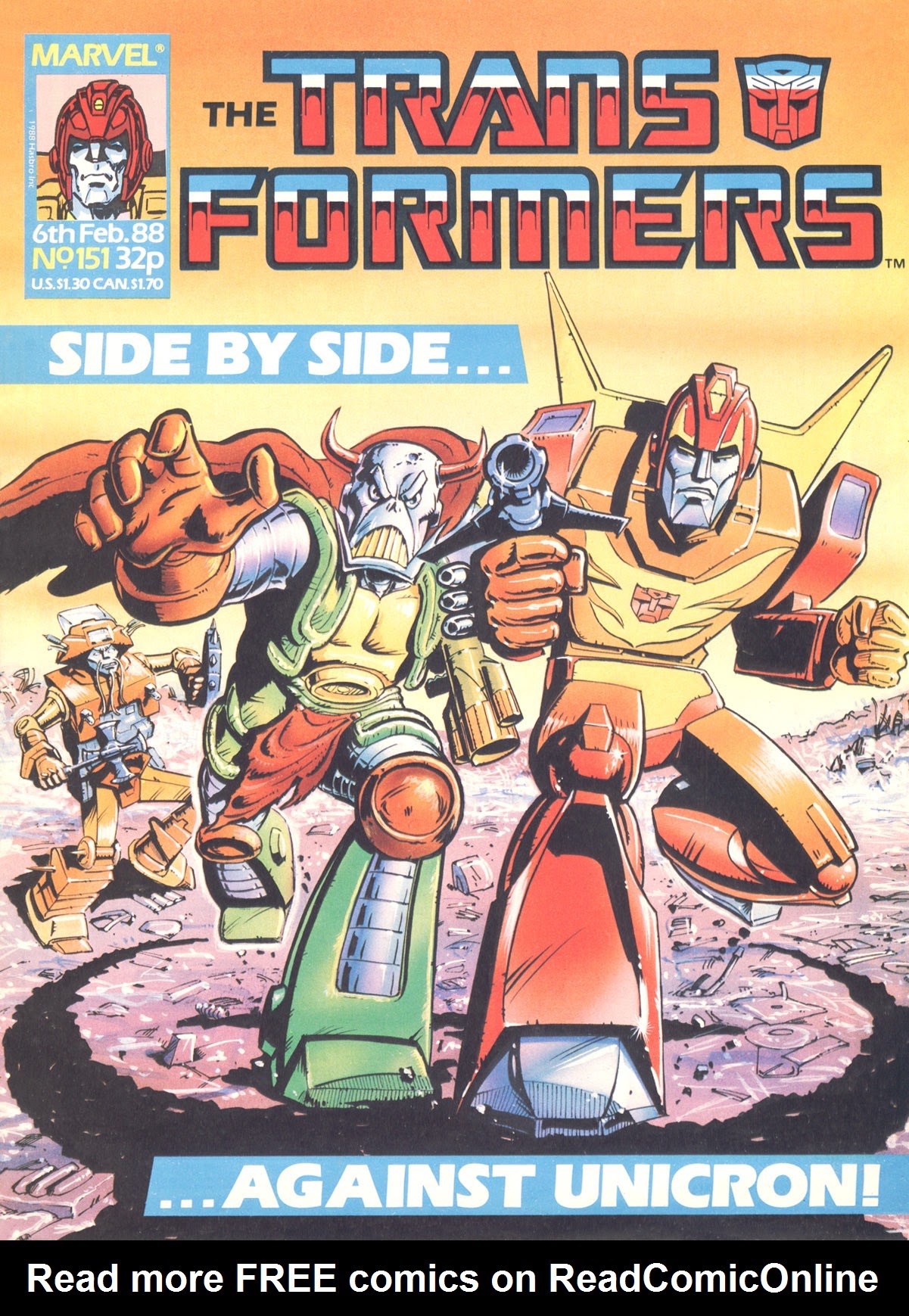 Read online The Transformers (UK) comic -  Issue #151 - 1