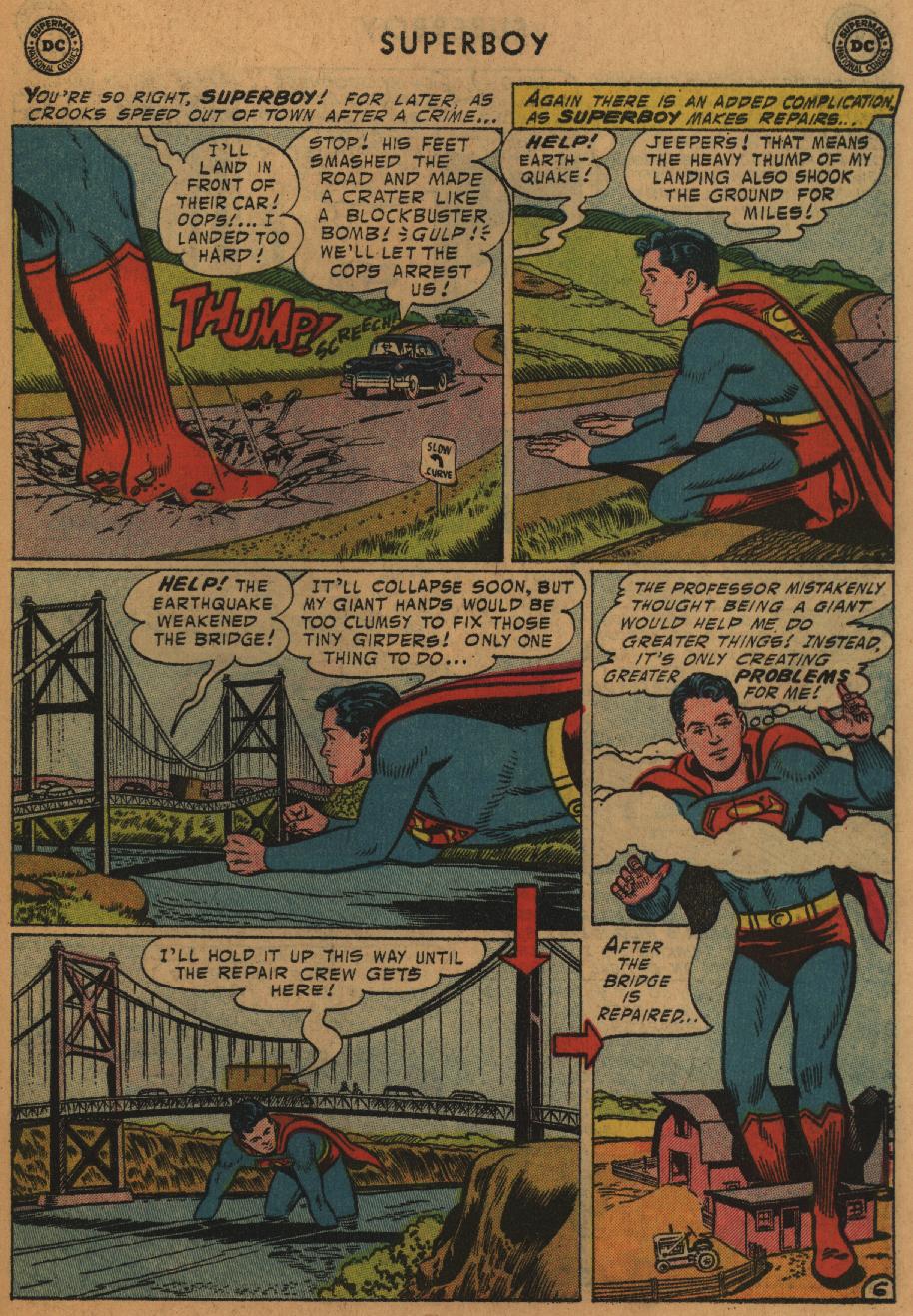 Read online Superboy (1949) comic -  Issue #50 - 27