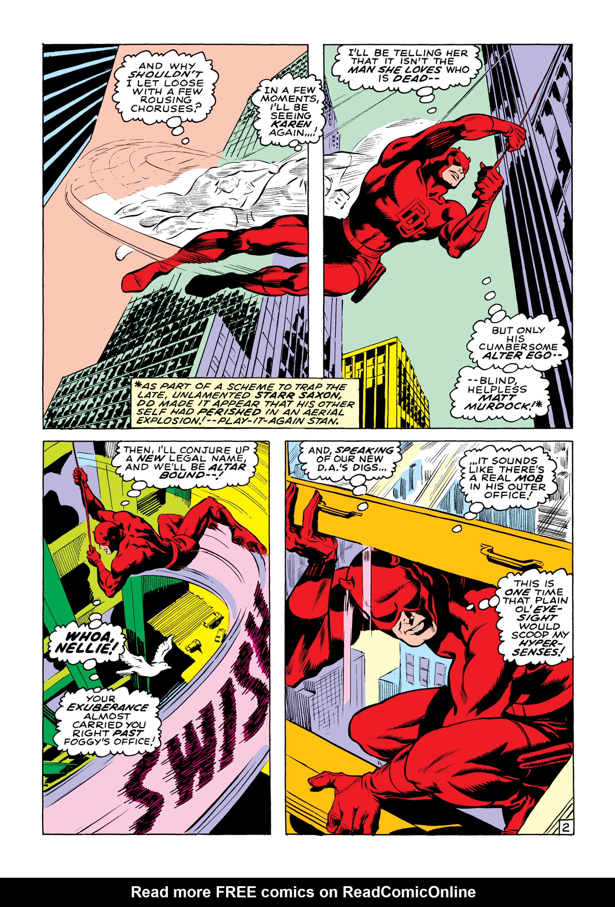 Read online Marvel Masterworks: Daredevil comic -  Issue # TPB 6 (Part 1) - 50