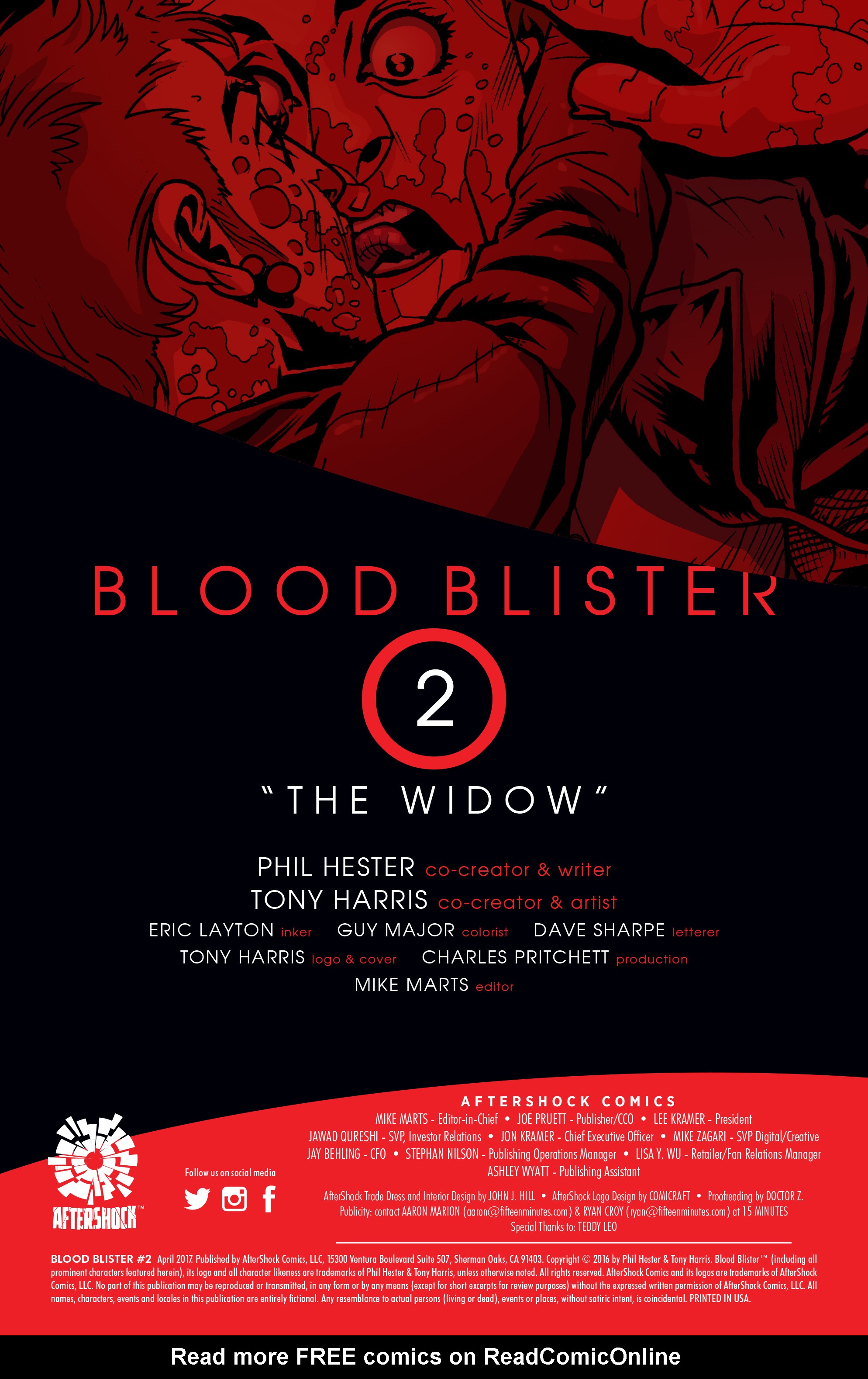 Read online Blood Blister comic -  Issue #2 - 2