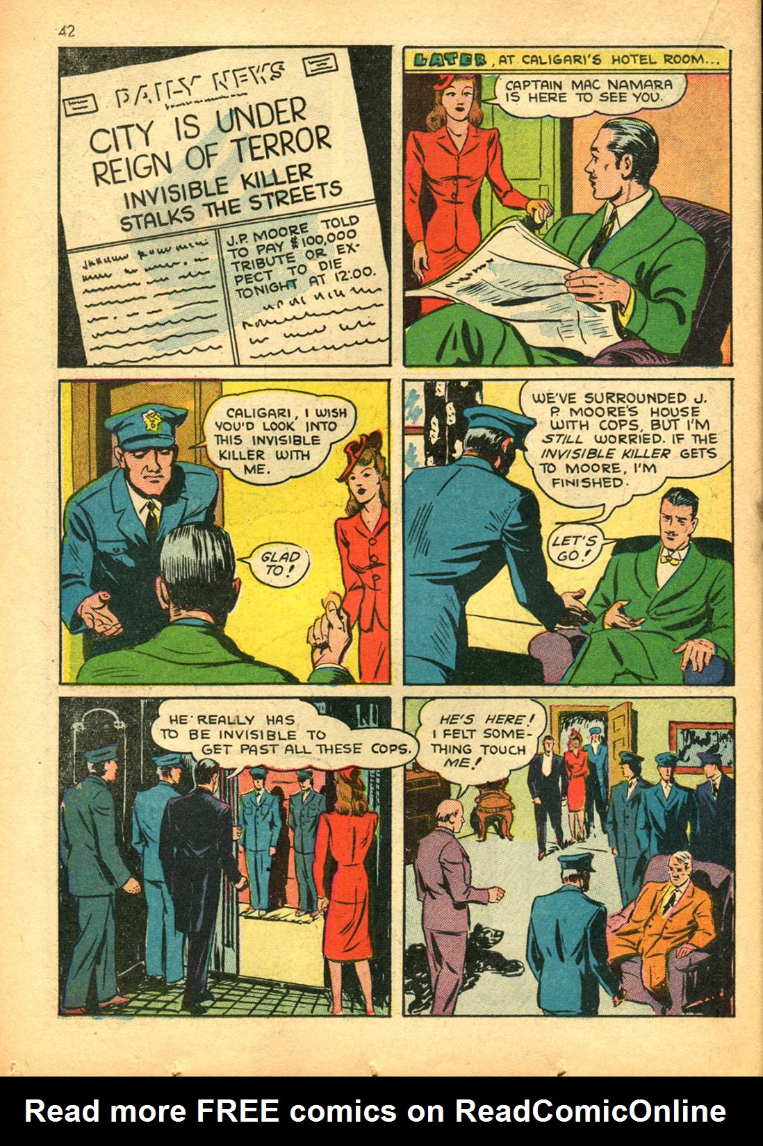 Read online Super-Magician Comics comic -  Issue #15 - 41