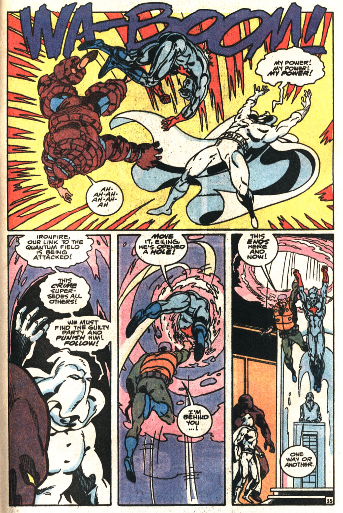 Read online Captain Atom (1987) comic -  Issue #50 - 35