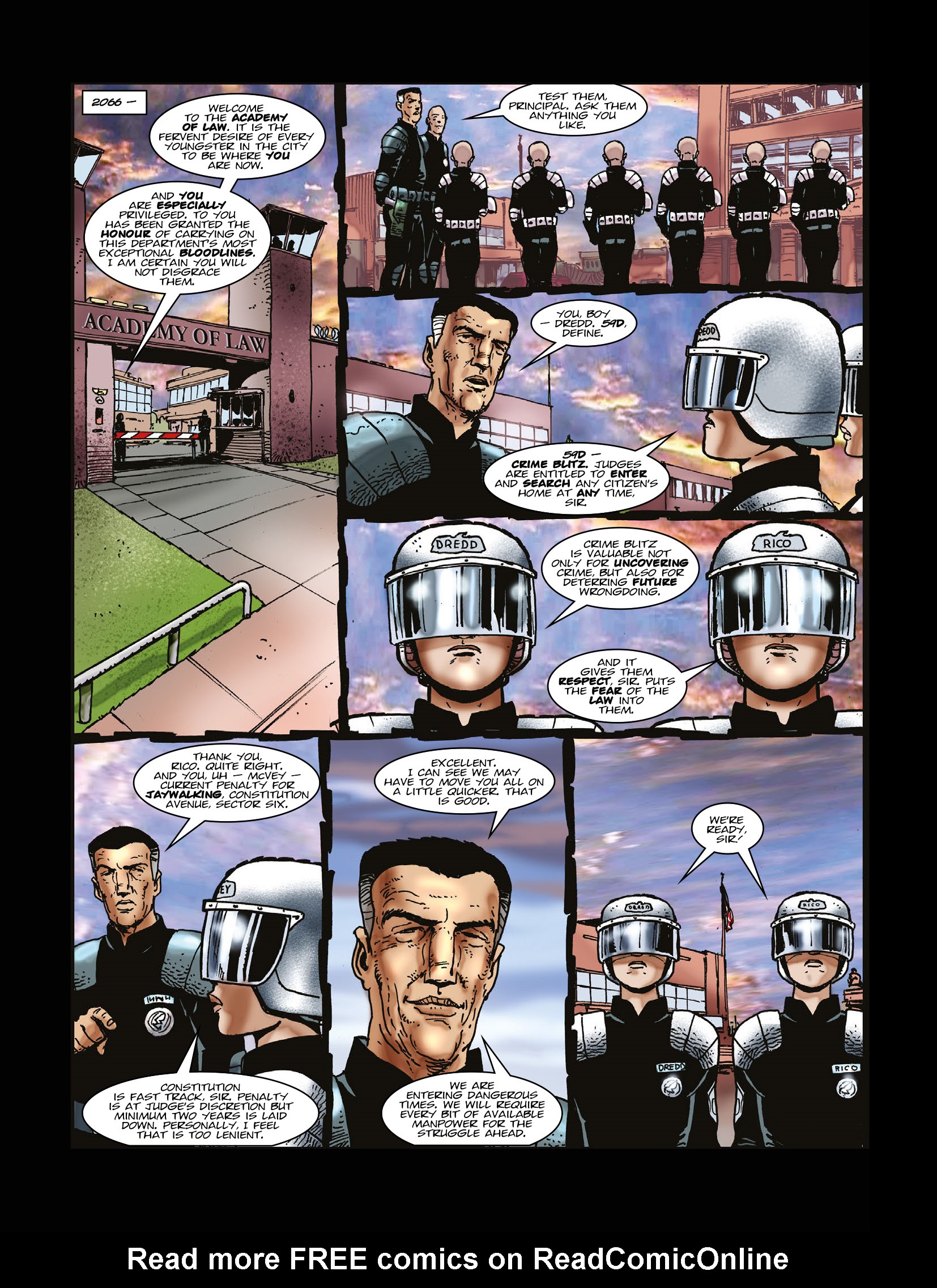 Read online Essential Judge Dredd: Origins comic -  Issue # TPB (Part 2) - 3