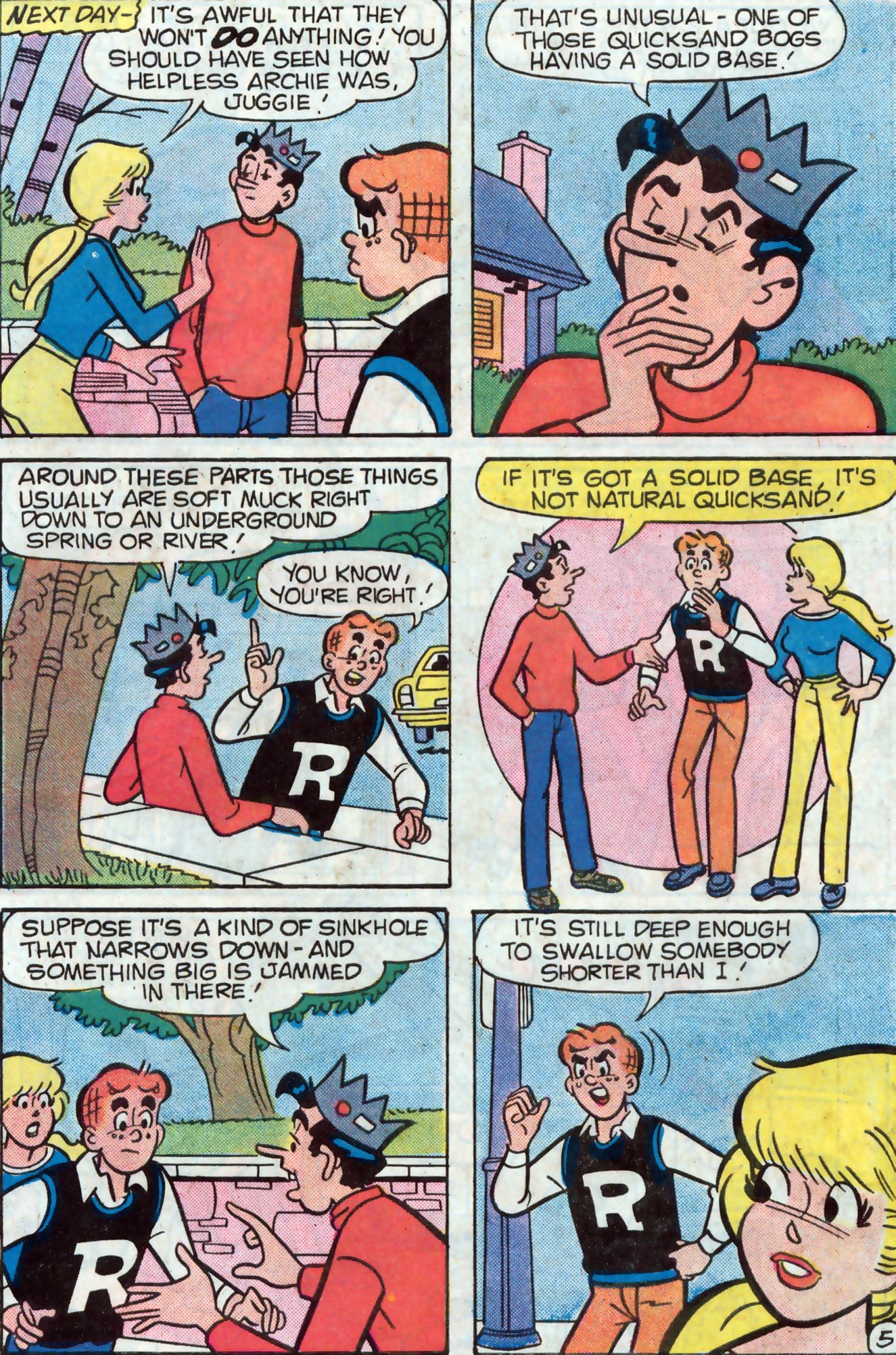 Read online Life With Archie (1958) comic -  Issue #236 - 6