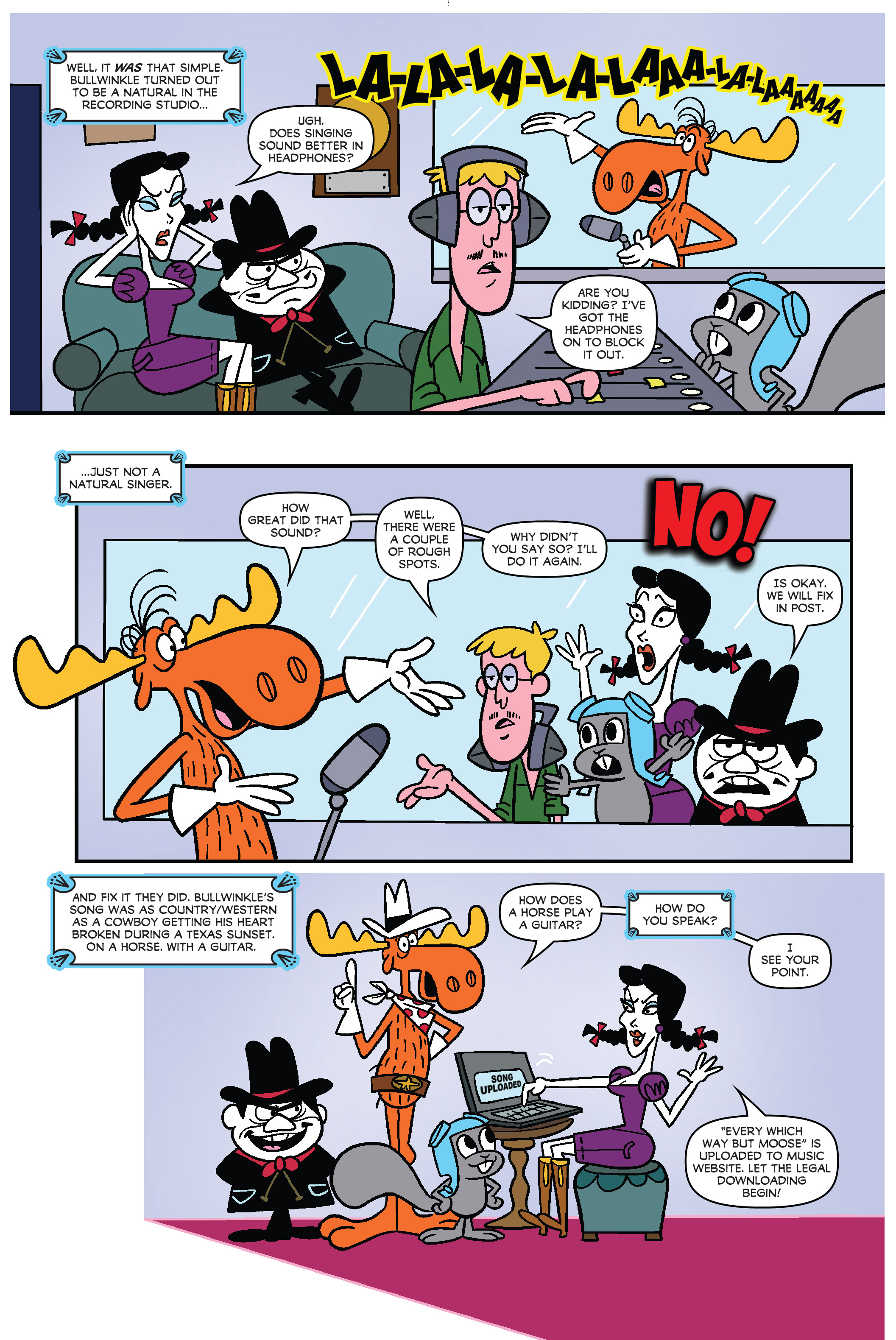 Read online The Rocky & Bullwinkle Show comic -  Issue #3 - 8