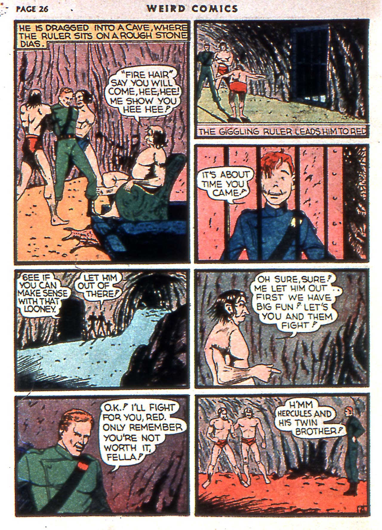 Read online Weird Comics comic -  Issue #4 - 28