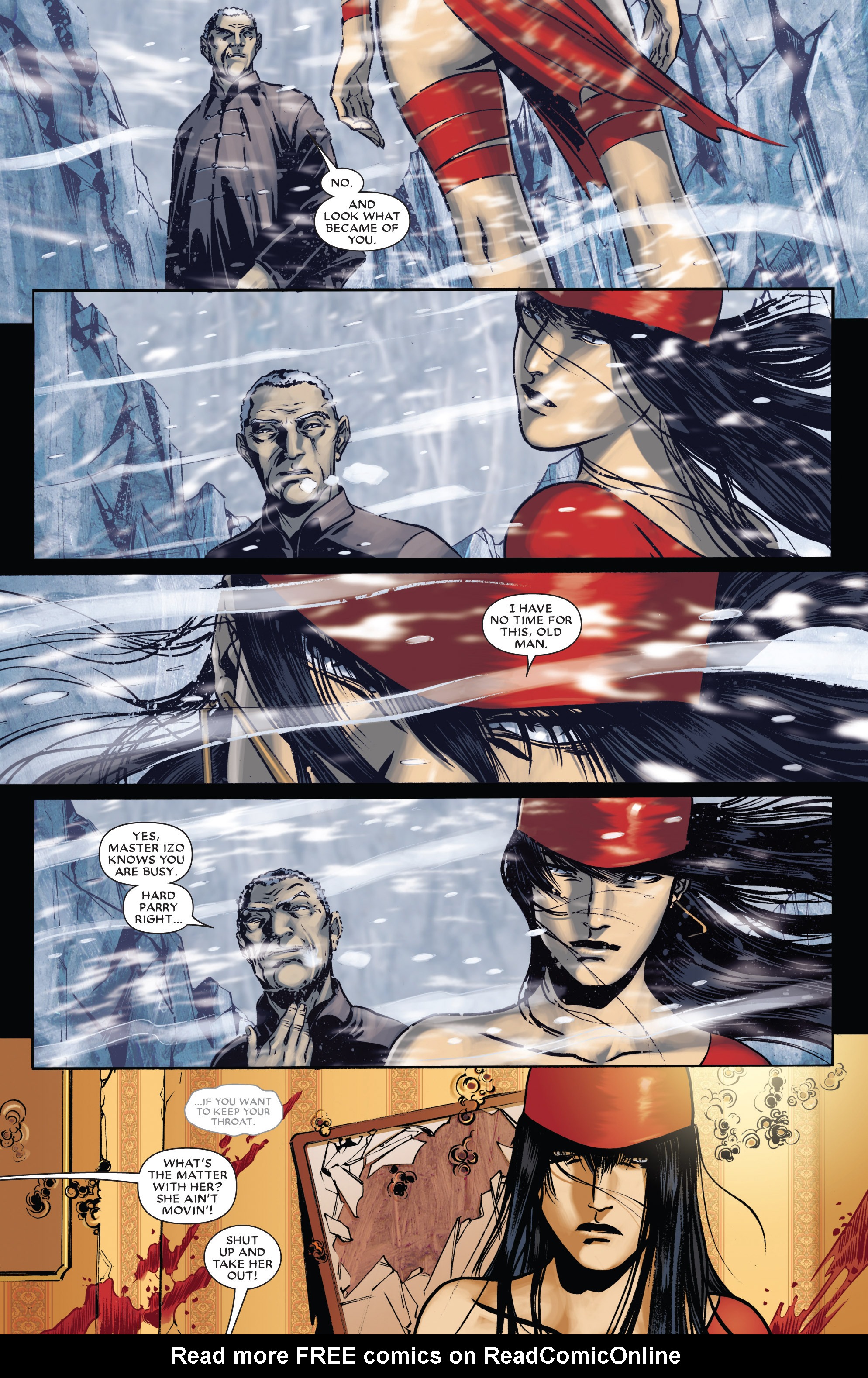 Read online Shadowland: Elektra comic -  Issue # Full - 5
