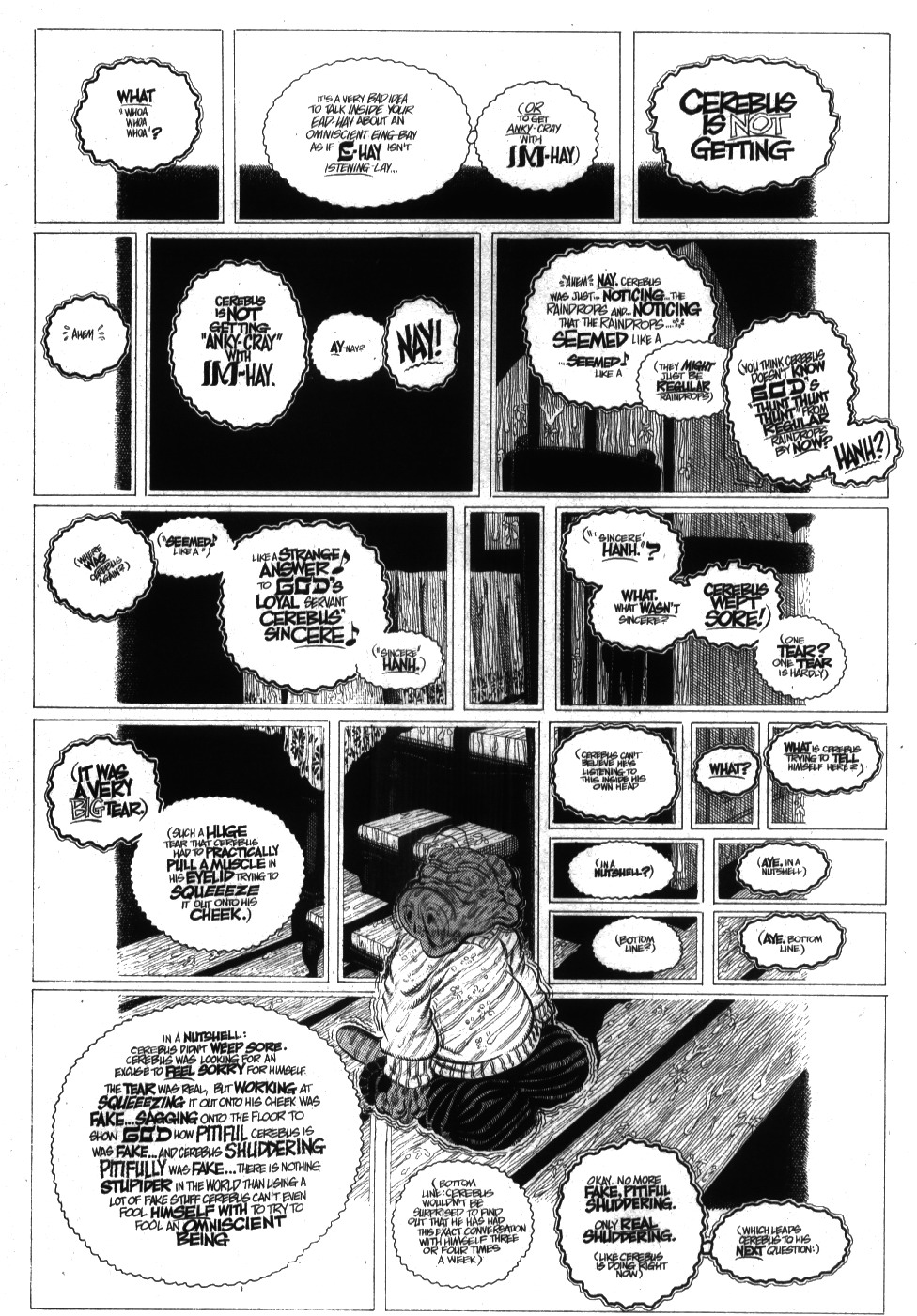 Cerebus Issue #292 #290 - English 7