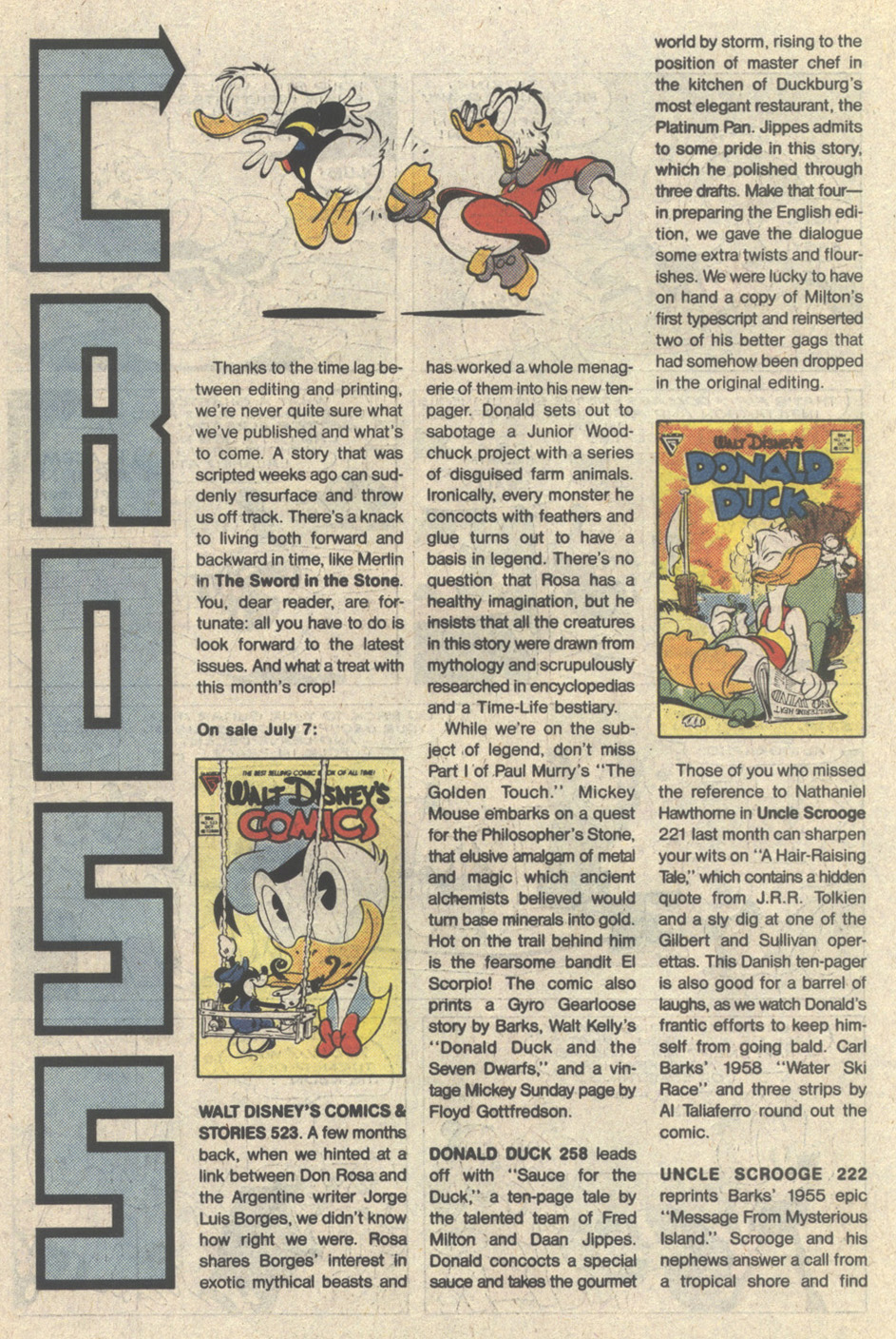 Read online Walt Disney's Donald Duck (1986) comic -  Issue #258 - 26