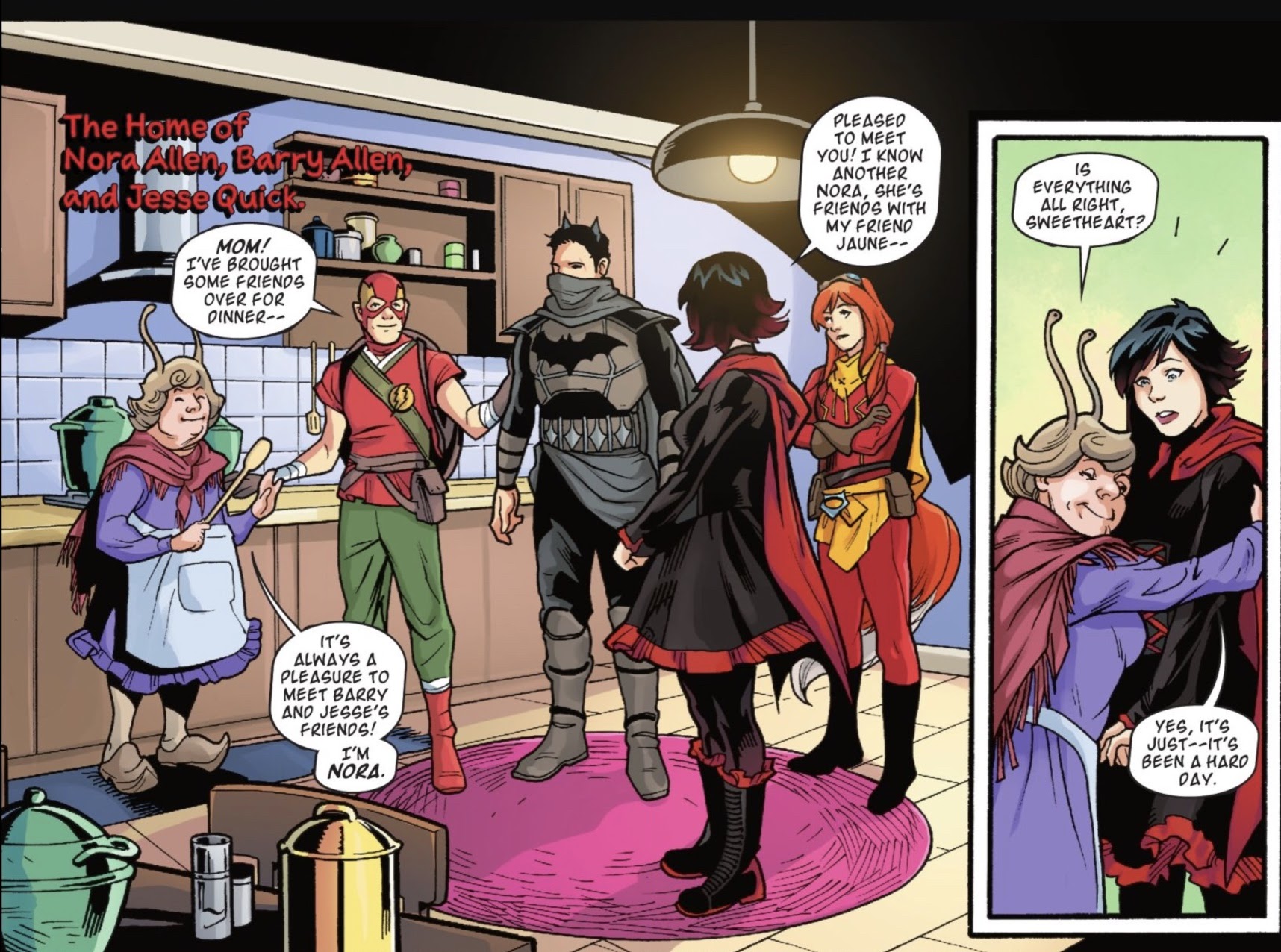 Read online RWBY/Justice League comic -  Issue #5 - 16