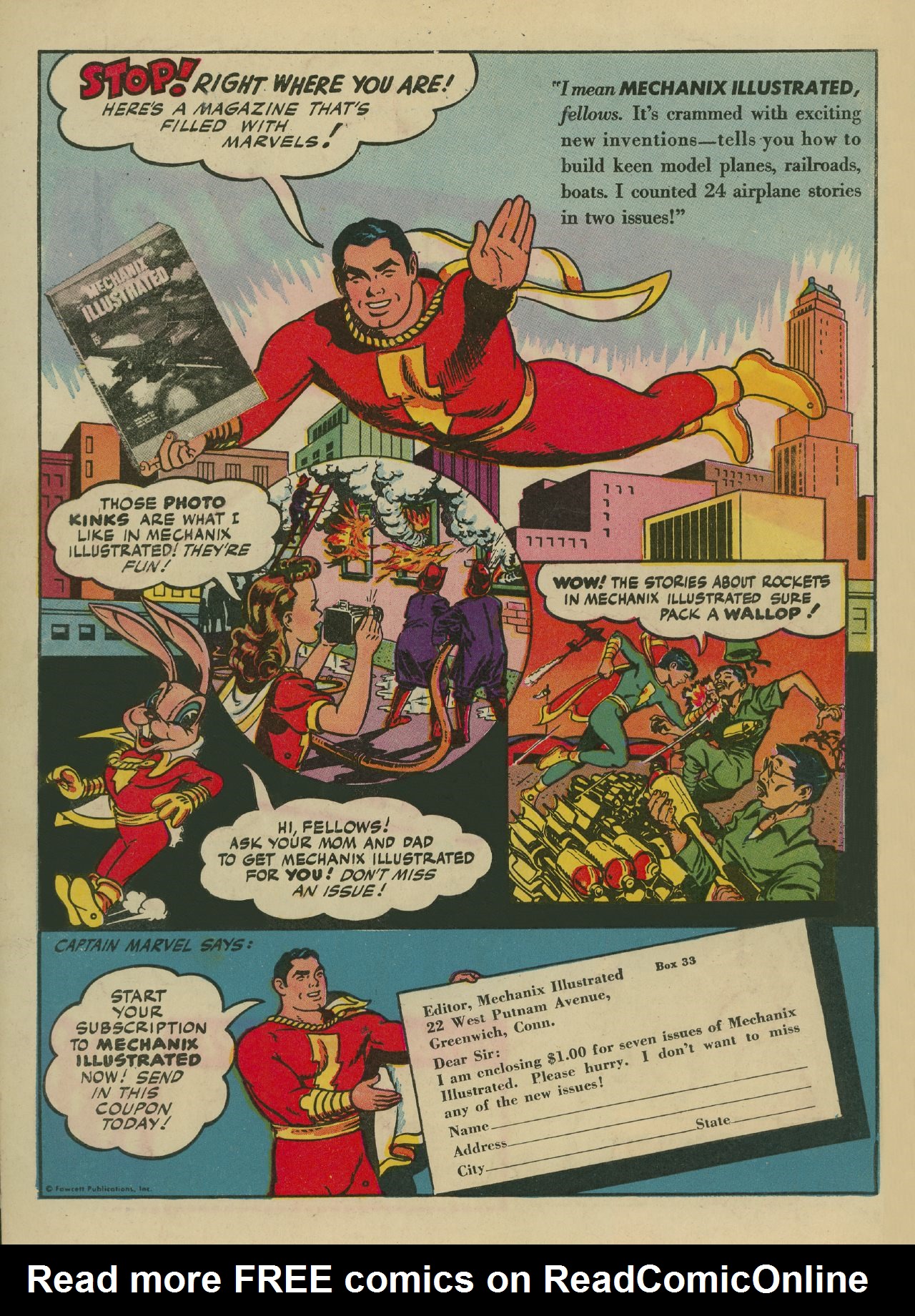 Read online Captain Midnight (1942) comic -  Issue #36 - 36