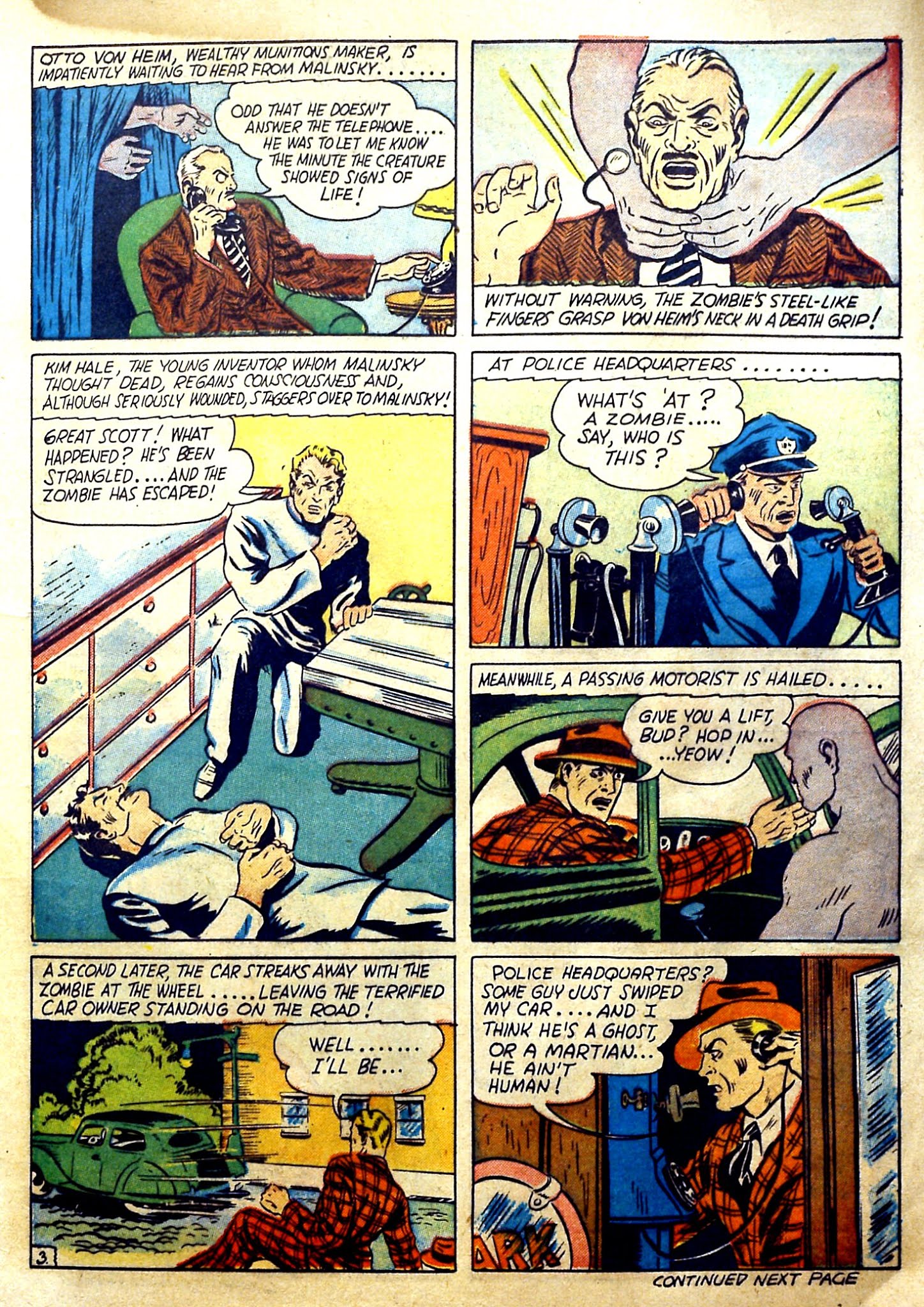 Read online Reg'lar Fellers Heroic Comics comic -  Issue #1 - 18