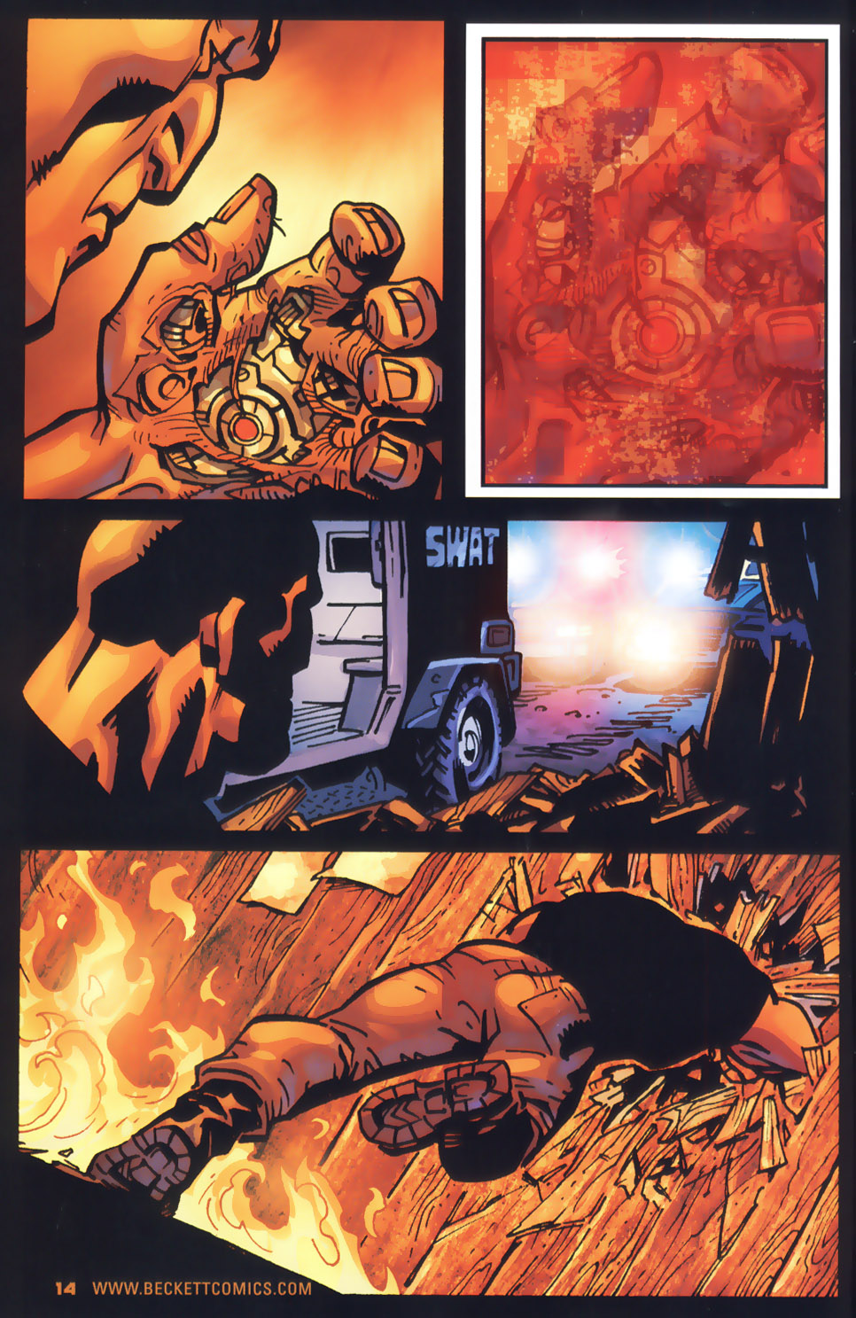 Read online Terminator 3 comic -  Issue #5 - 16