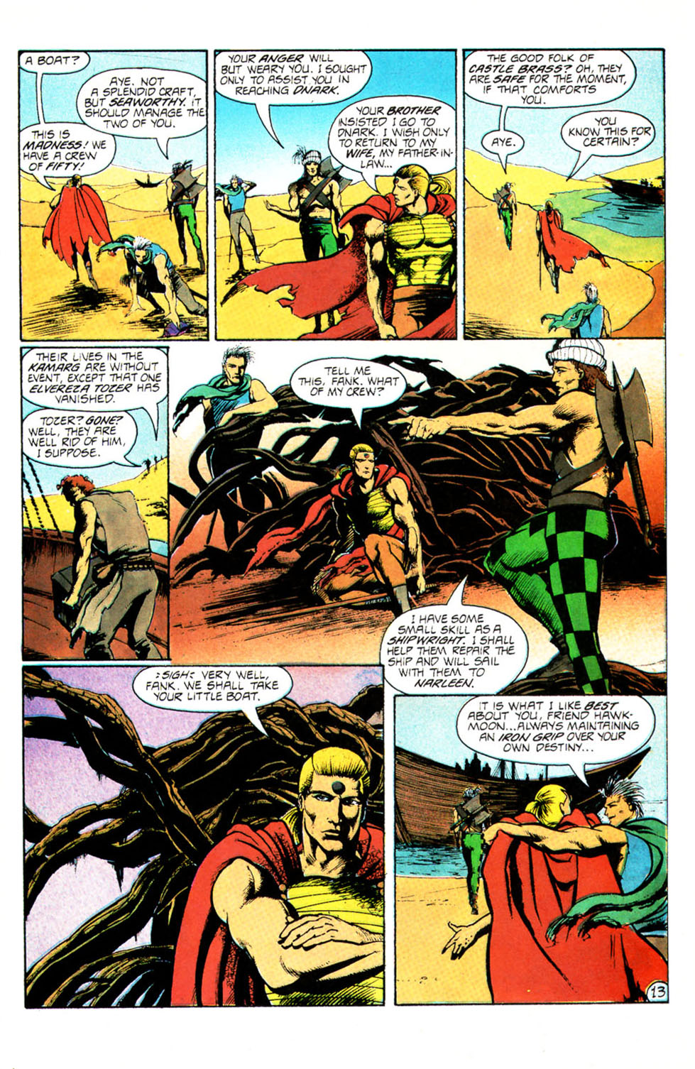 Read online Hawkmoon: The Runestaff comic -  Issue #1 - 16