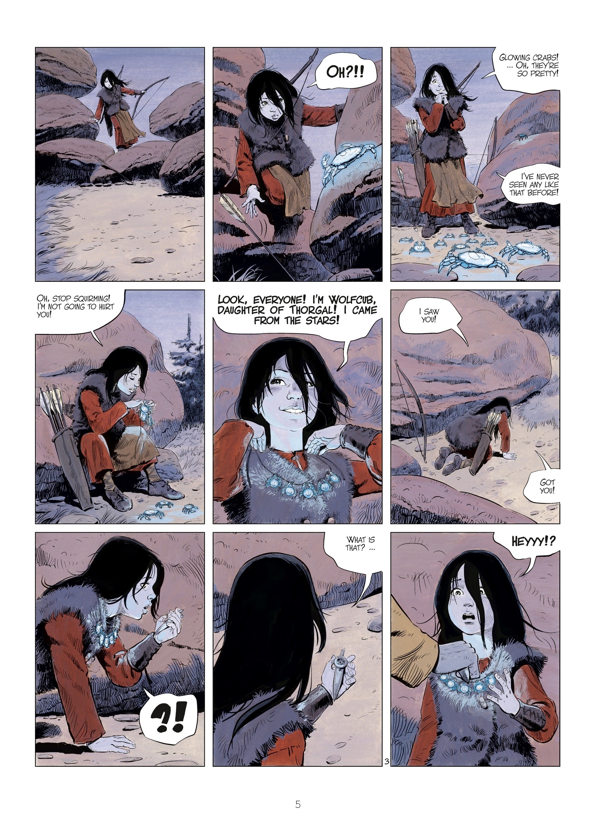 Read online The World of Thorgal: Wolfcub comic -  Issue #1 - 7