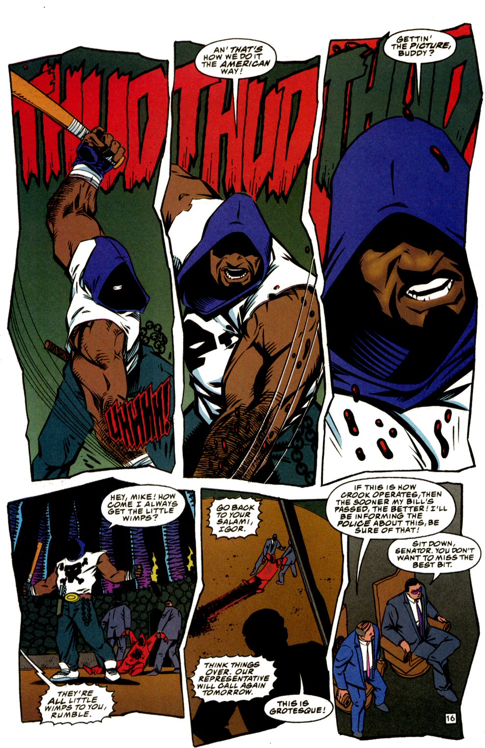 Read online Chain Gang War comic -  Issue #8 - 17