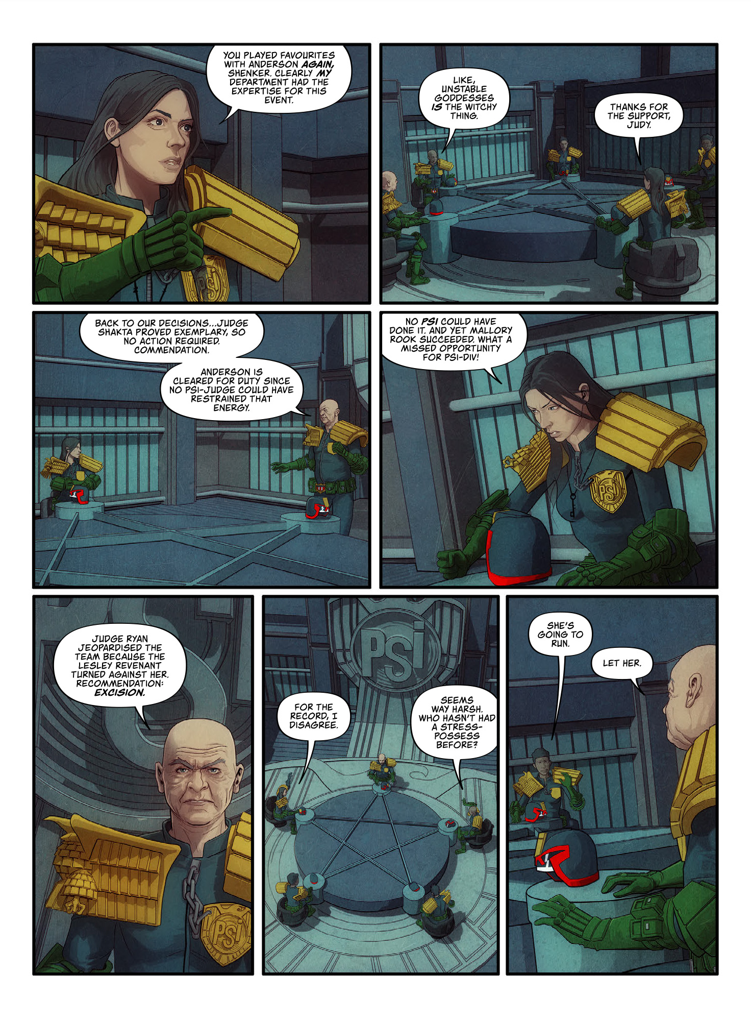 Read online Judge Dredd Megazine (Vol. 5) comic -  Issue #445 - 124