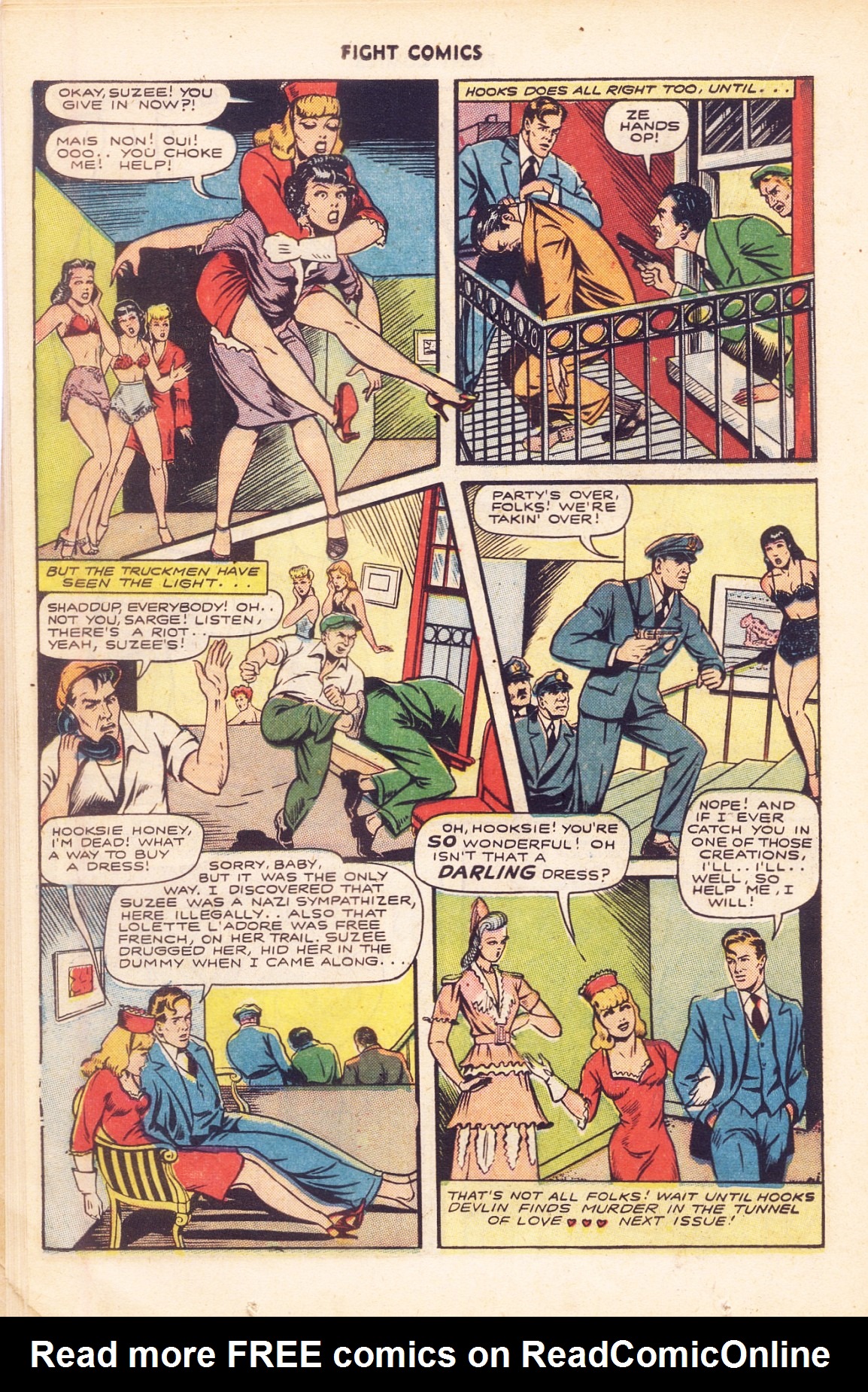 Read online Fight Comics comic -  Issue #37 - 26