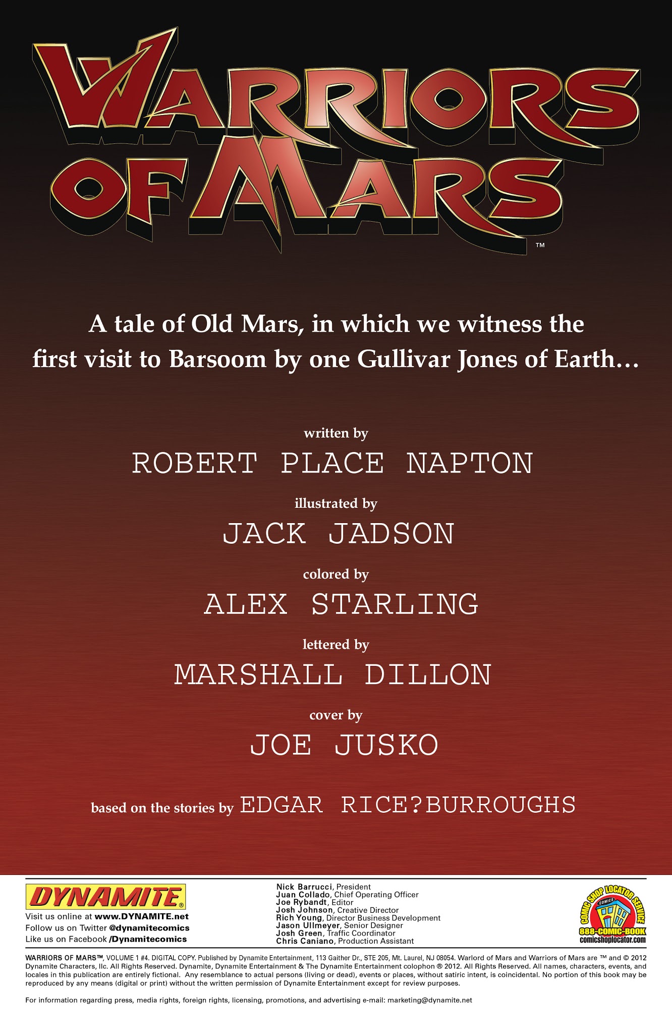 Read online Warriors of Mars comic -  Issue # TPB - 79